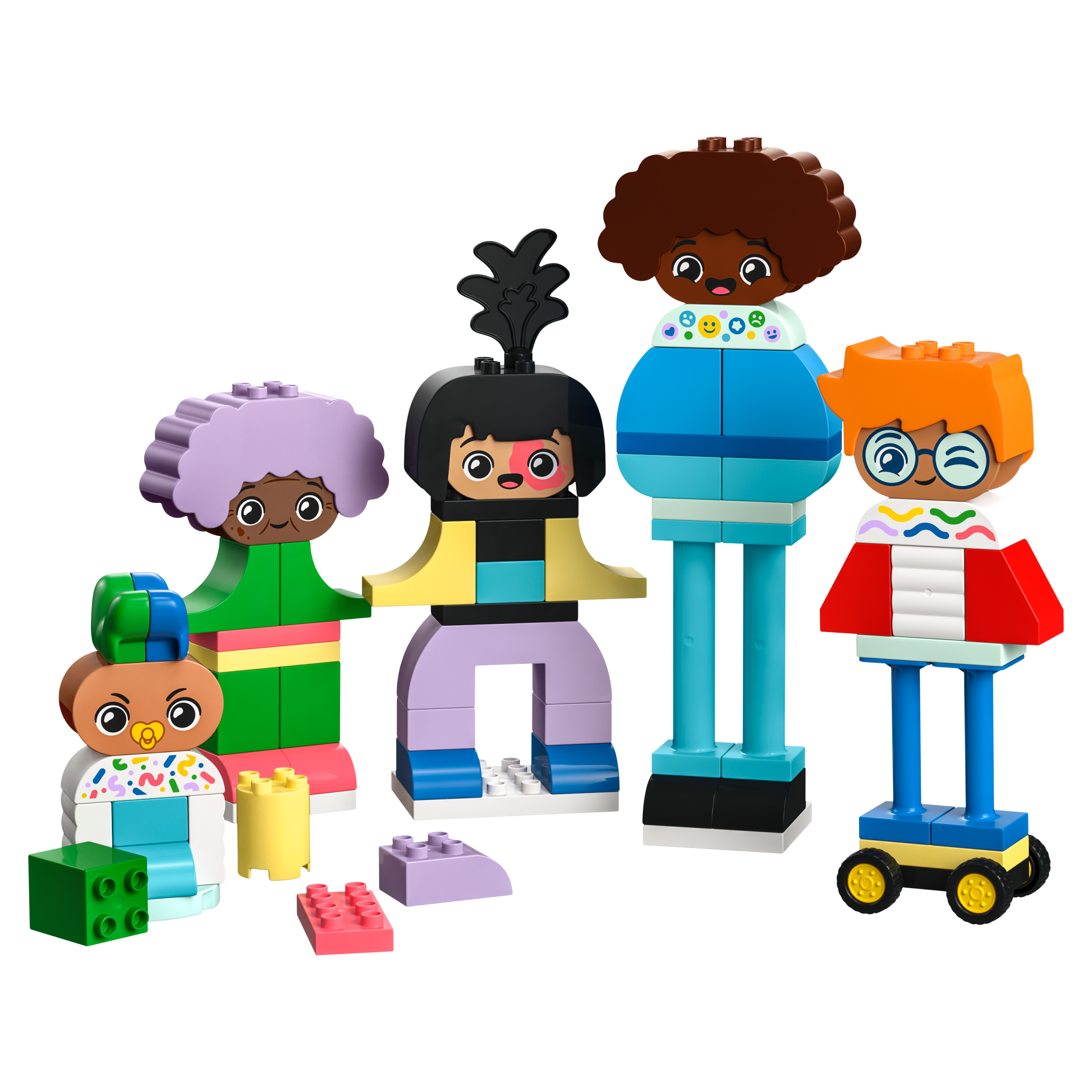 Buildable People With Big Emotions