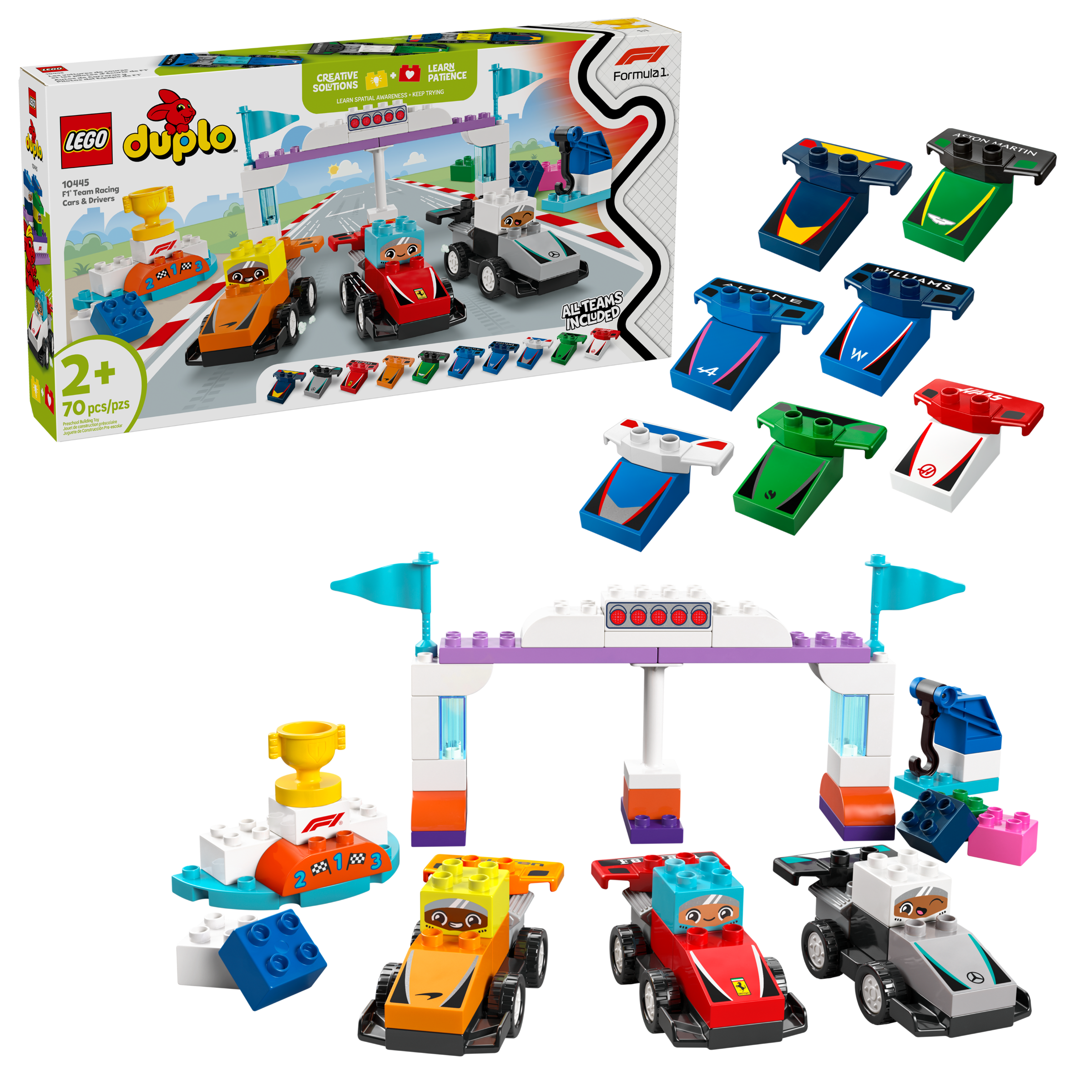 F1 Team Race Cars & Drivers - Image 2