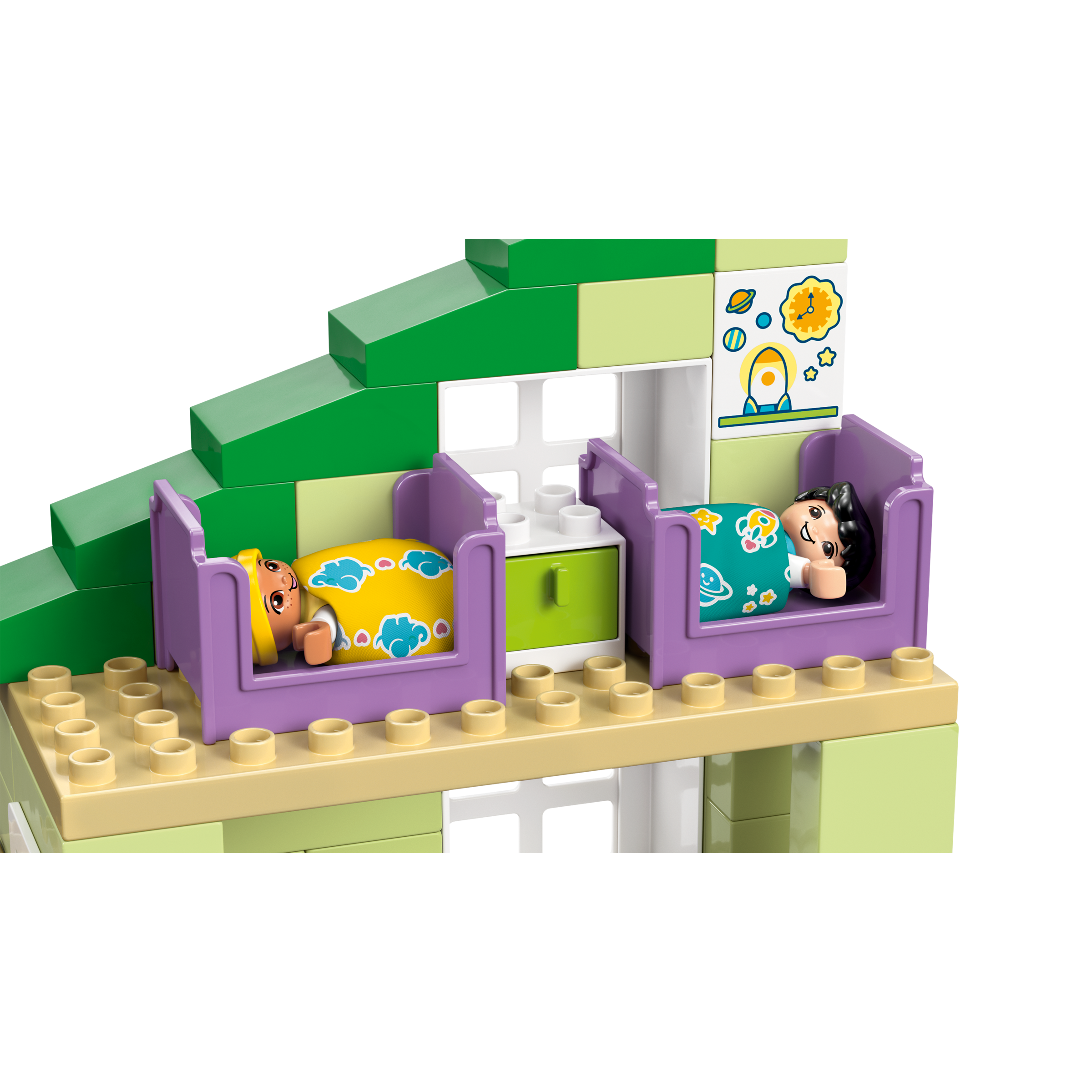 3 In 1 Modern Family House With Figures - Image 5