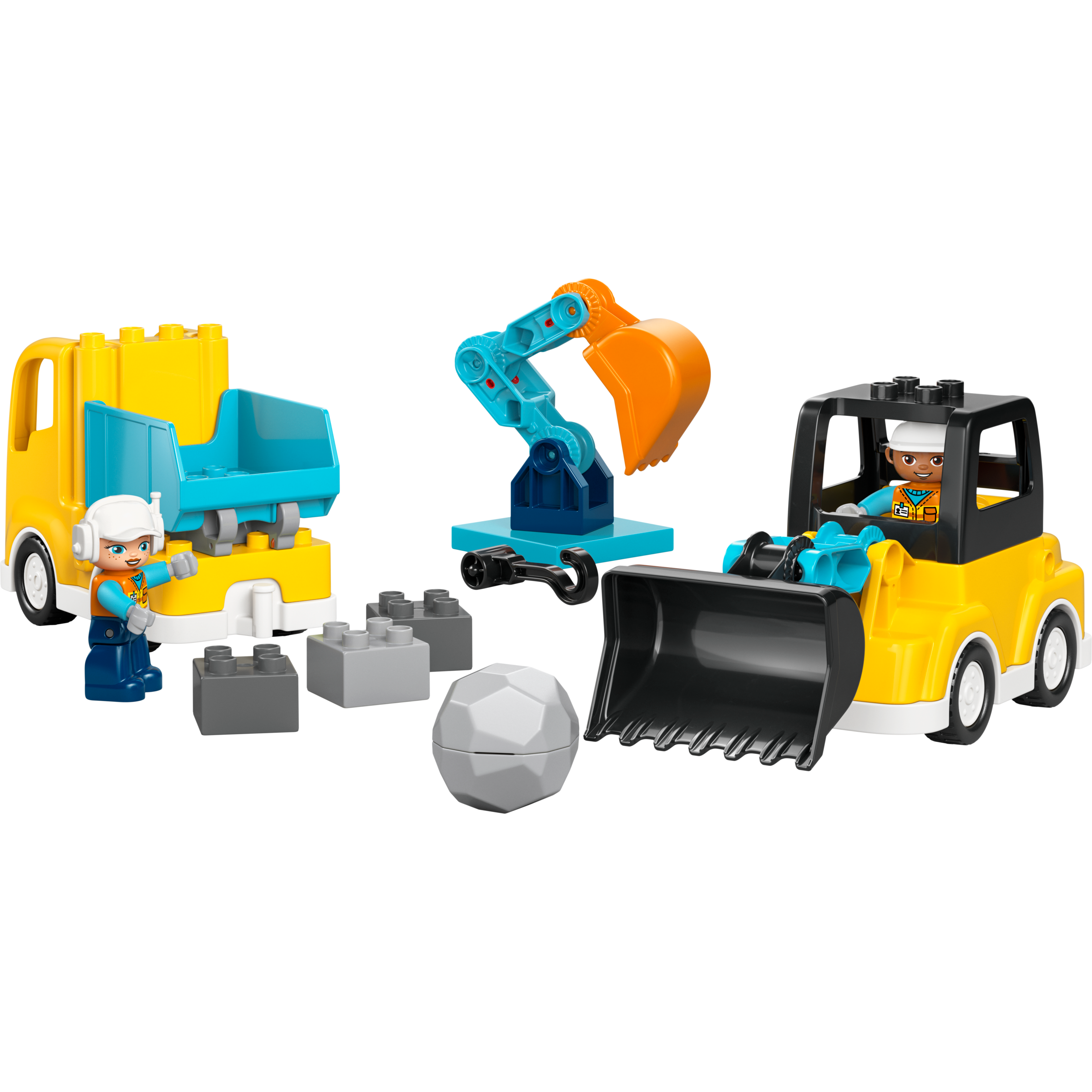 3 In 1 Construction Vehicles