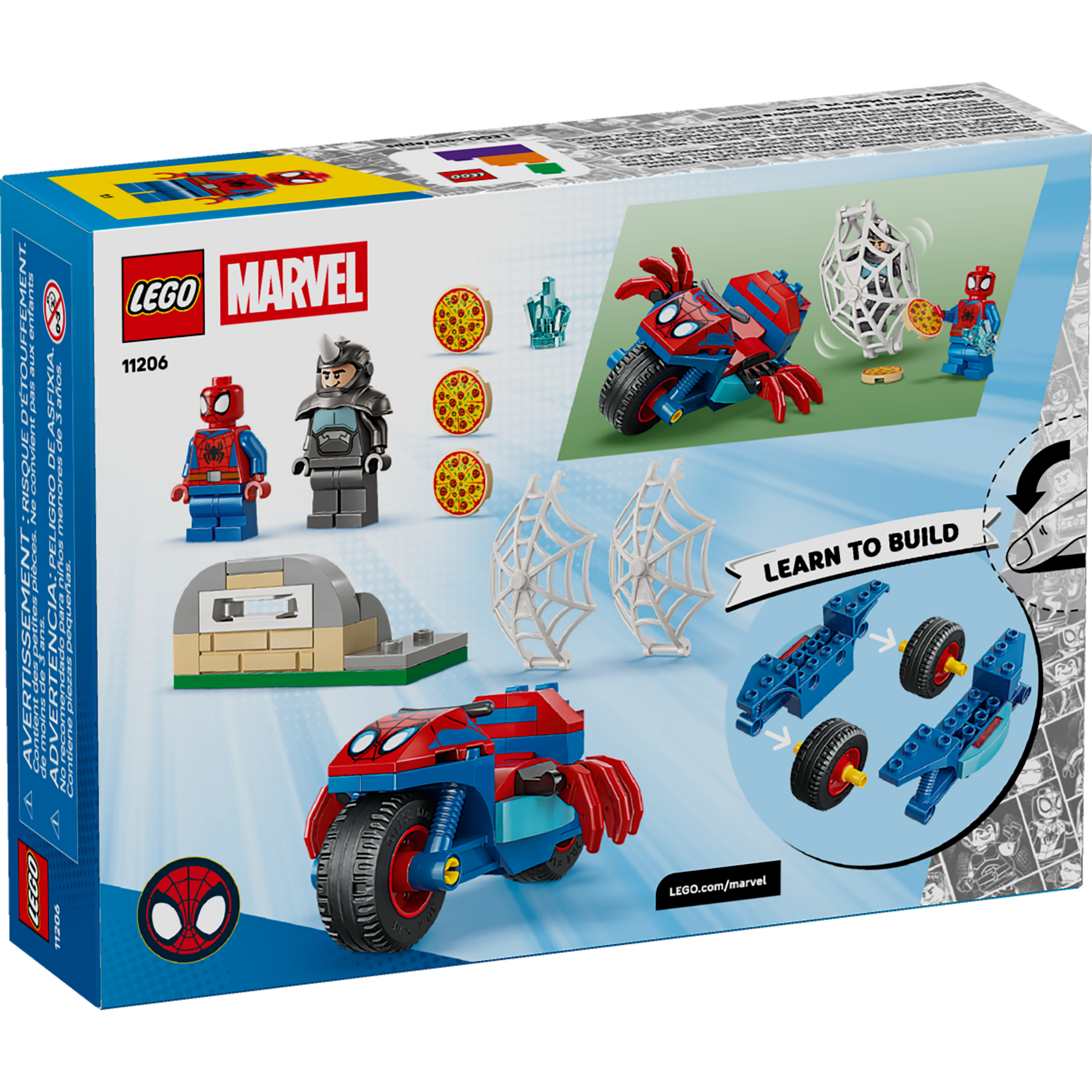 Spidey On His Motorcycle Vs. Rhino - Image 11
