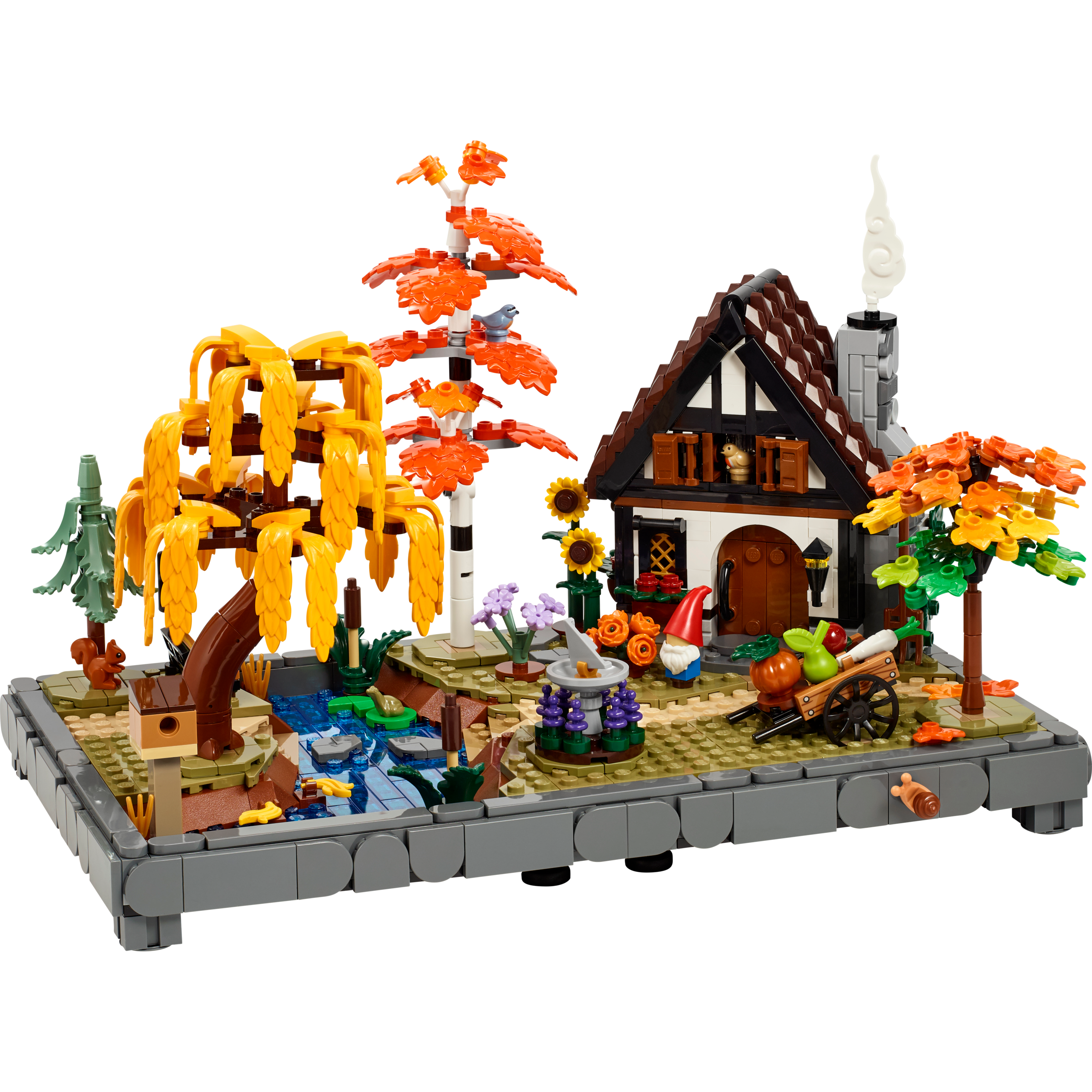 Autumn Cottage Garden