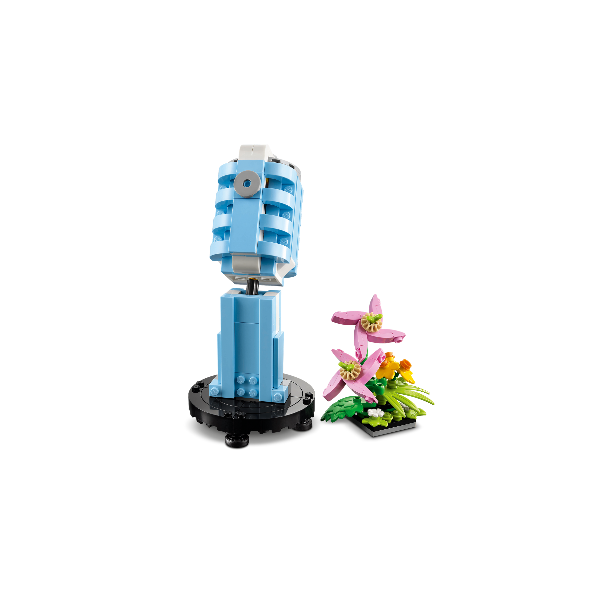 Record Player With Flowers - Image 5
