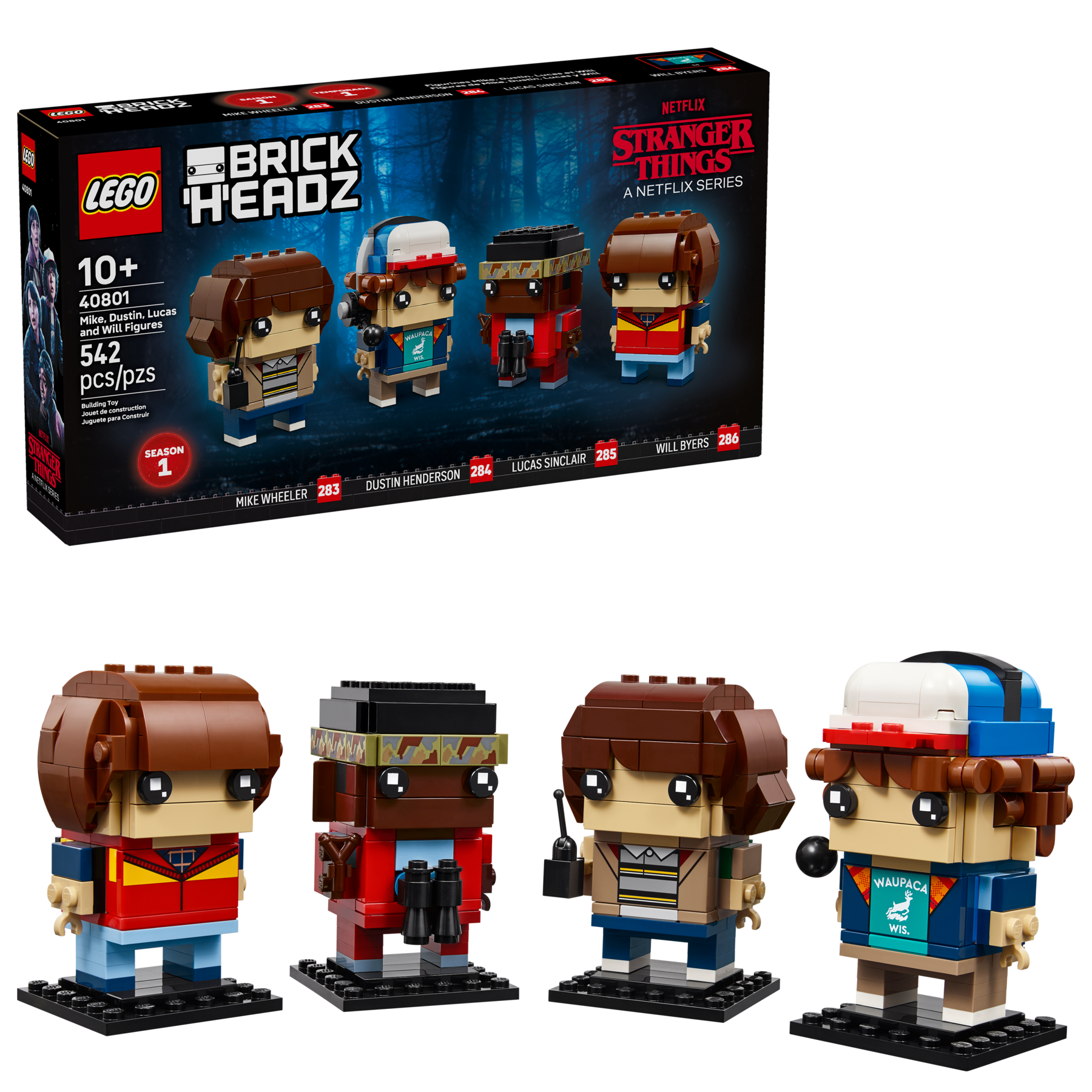 Mike, Dustin, Lucas And Will Figures - Image 2