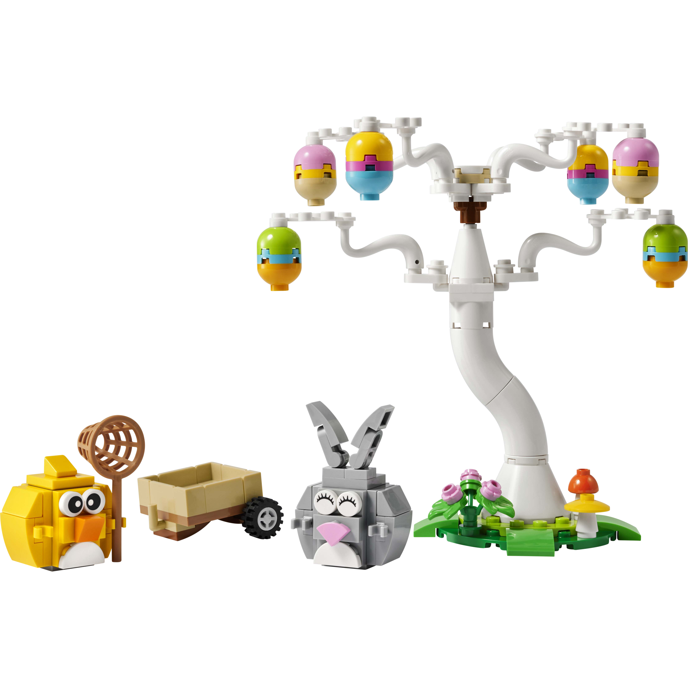 Easter Bunny And Chick Egg Hunt