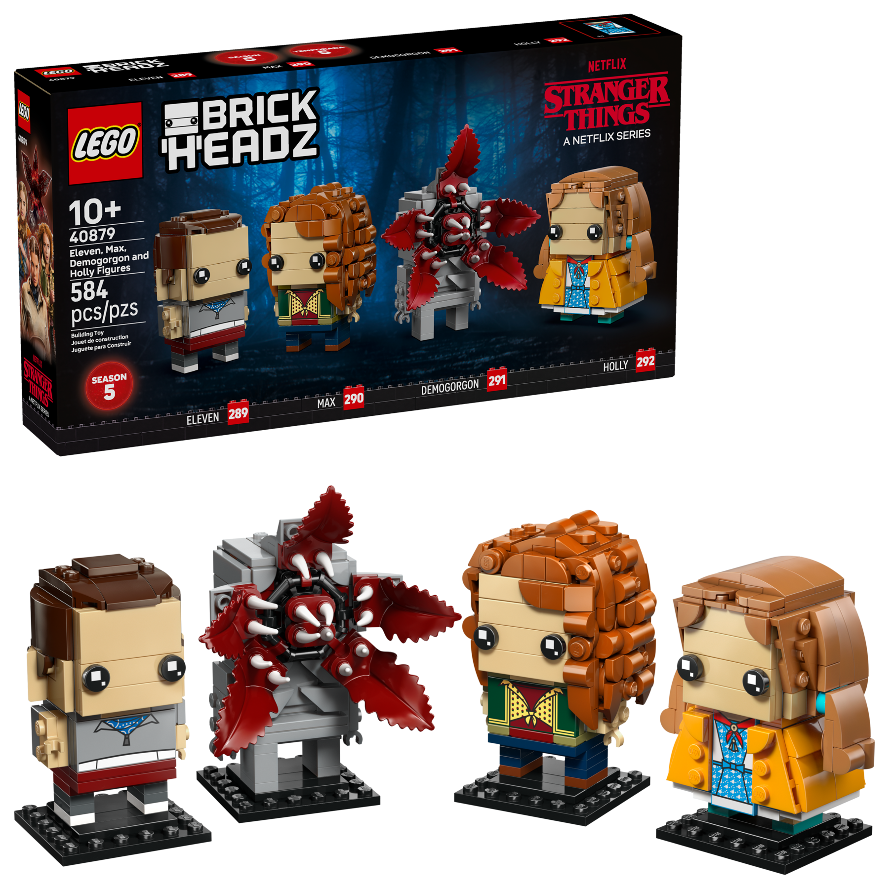 Eleven, Max, Demogorgon And Holly Figures - Image 2