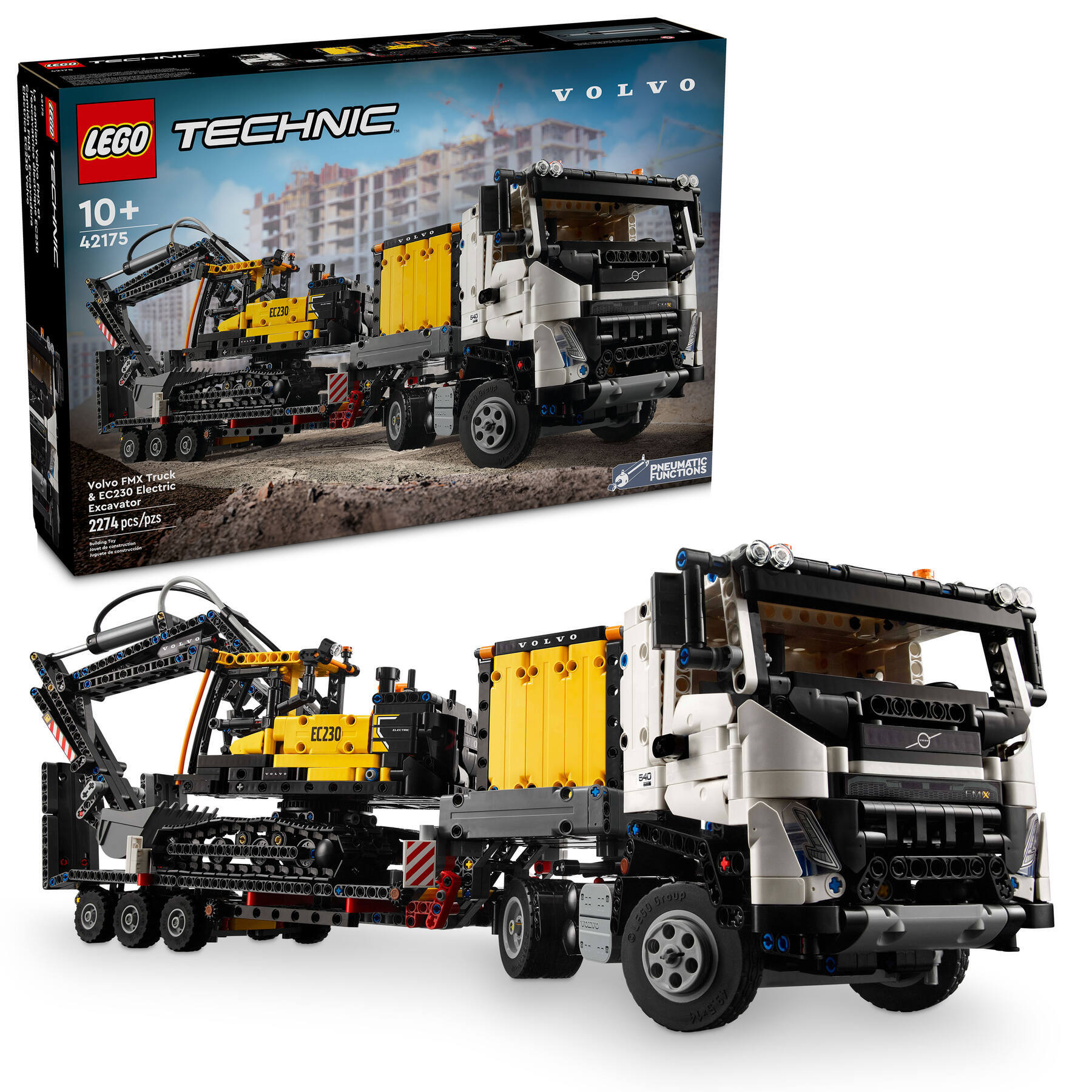 Volvo Fmx Truck & Ec230 Electric Excavator - Image 2