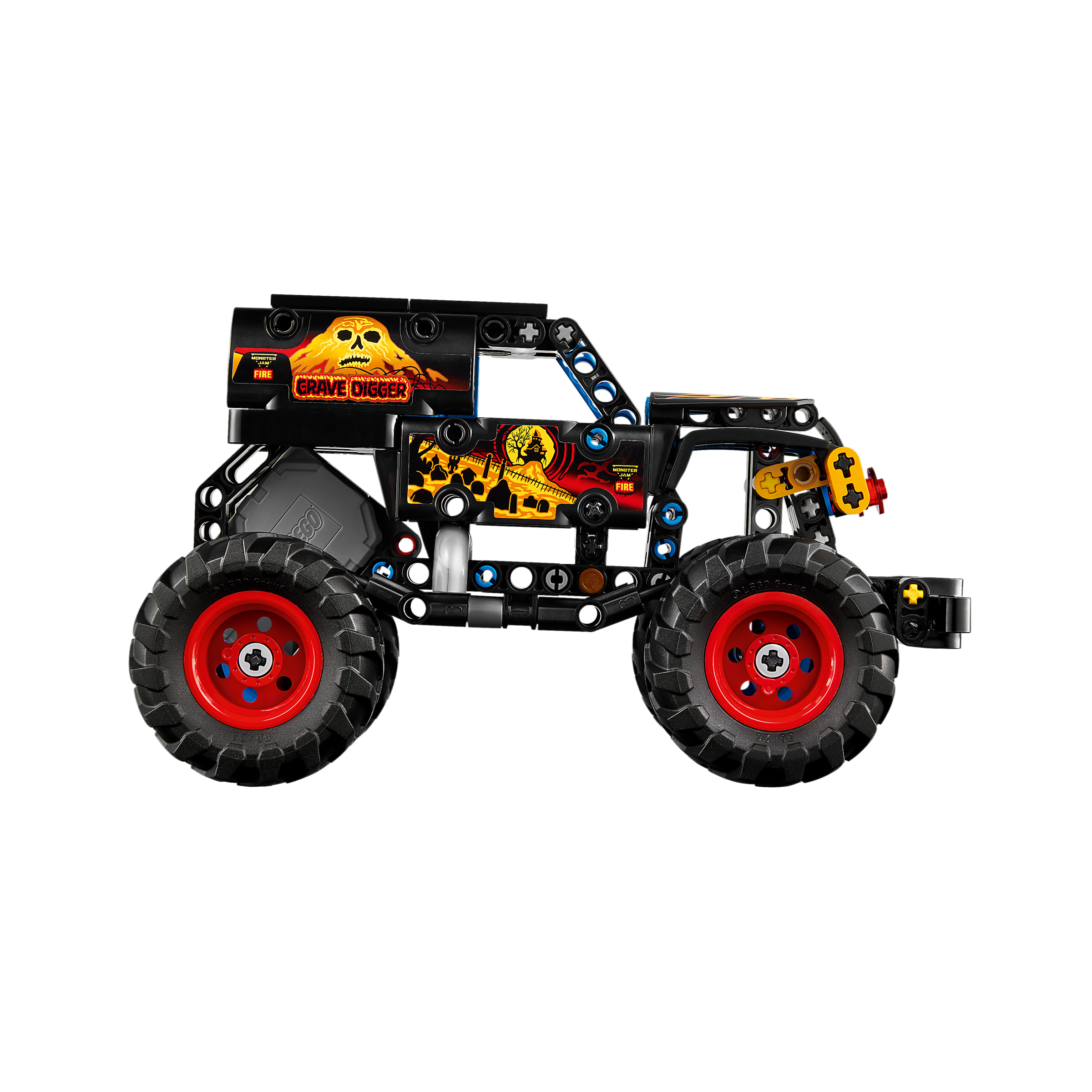 Monster Jam Grave Digger Fire And Ice - Image 3