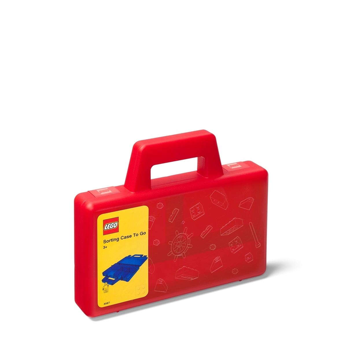 Transparent Red Sorting Case To Go - Image 2