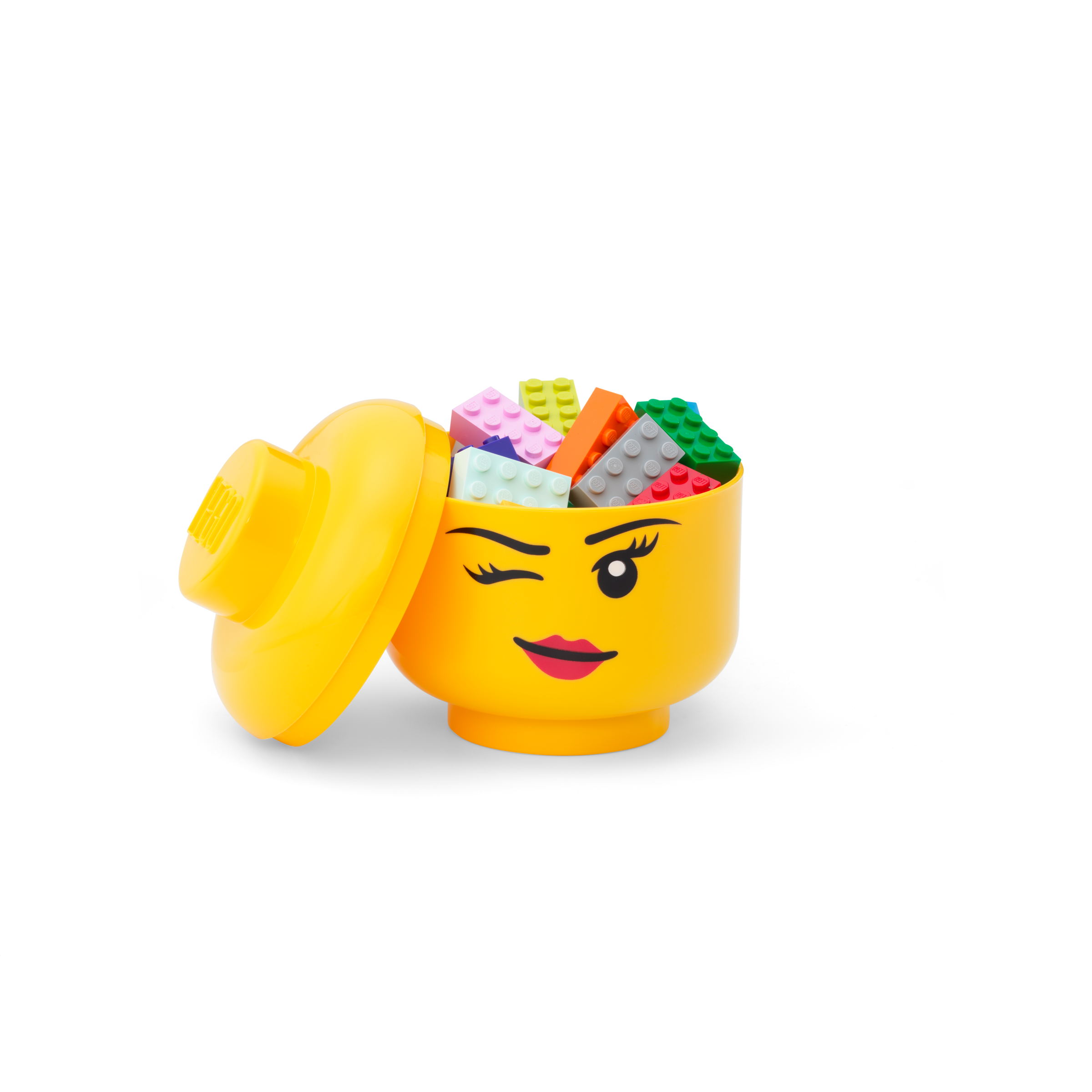 Lego Storage Head – Mini (Winking) - Image 3