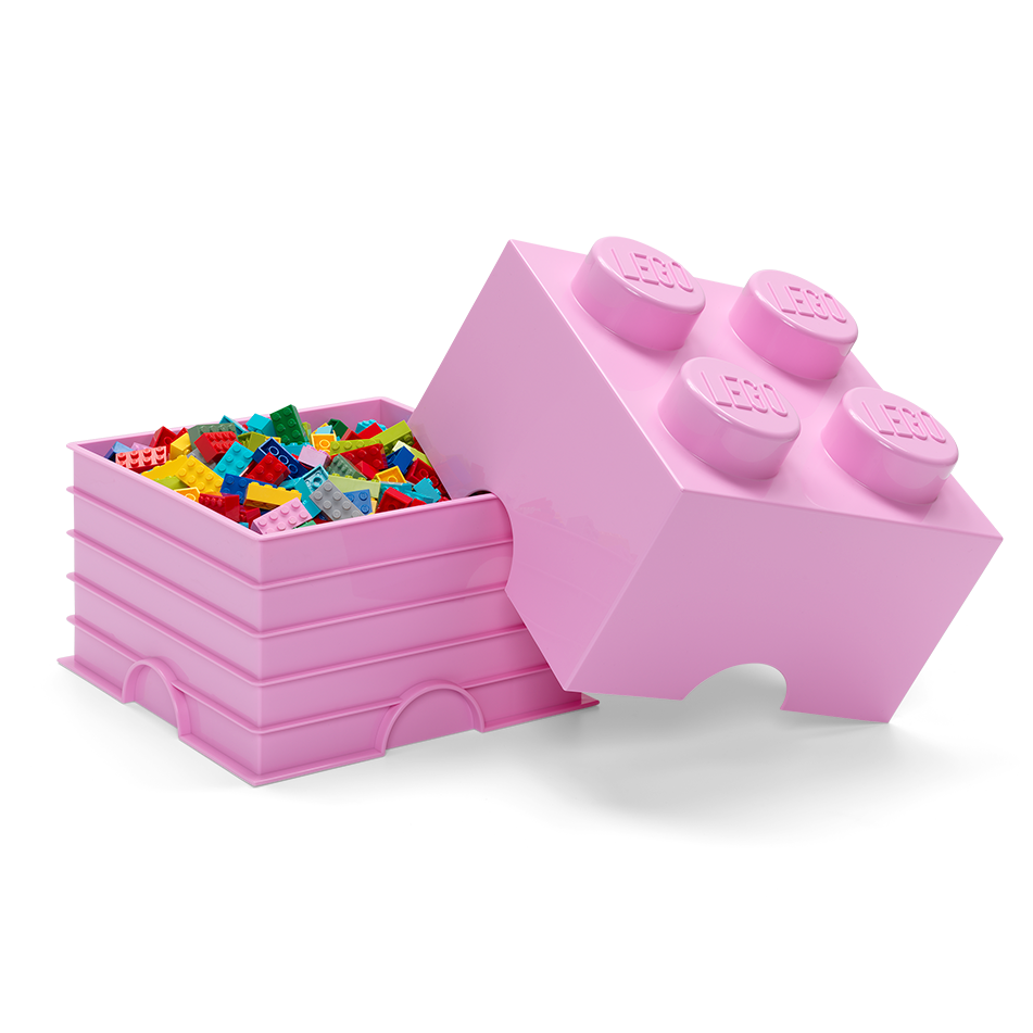 4-Stud Storage Brick – Pink - Image 3