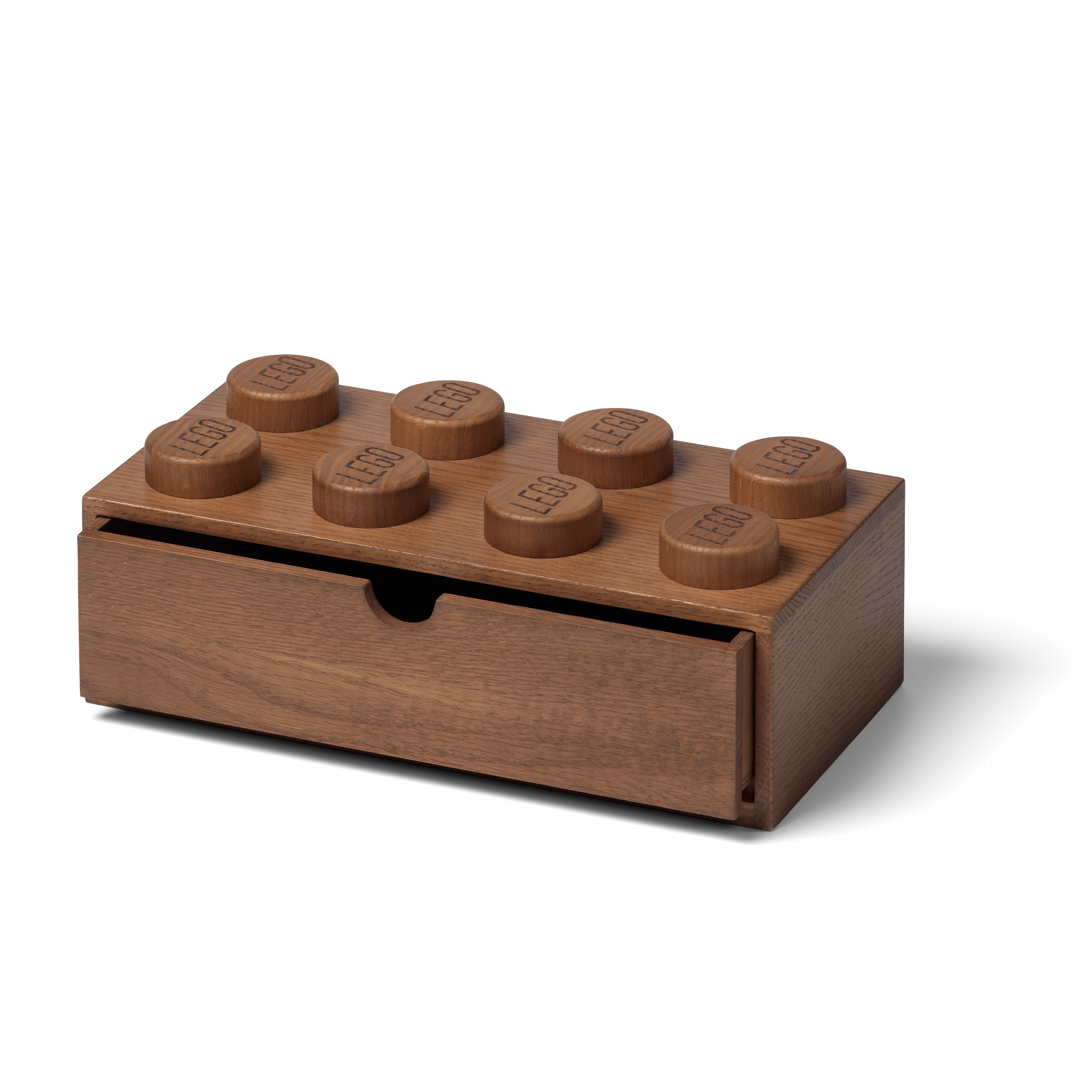 Wooden Desk Drawer 8 – Dark Oak