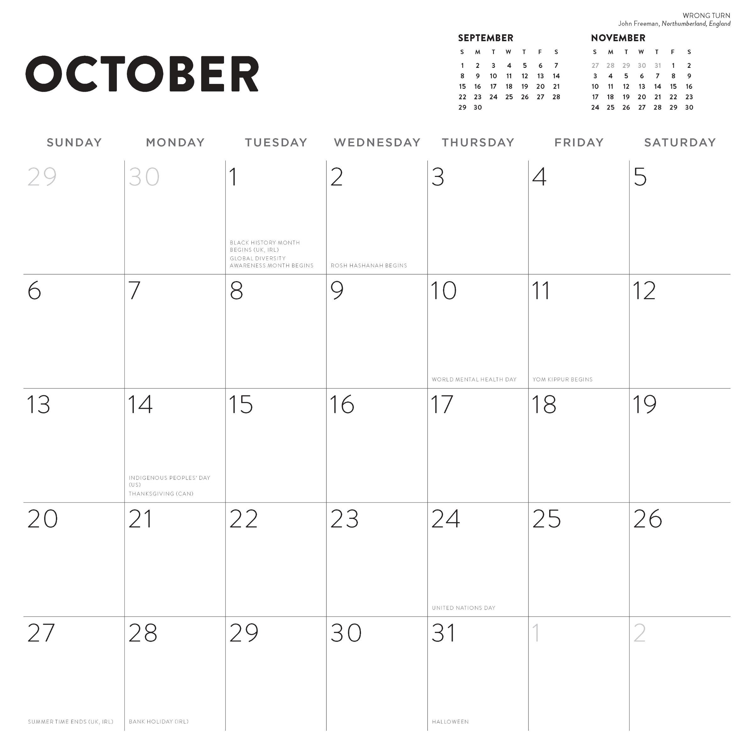 Lego 2024 Wall Calendar - Image 3