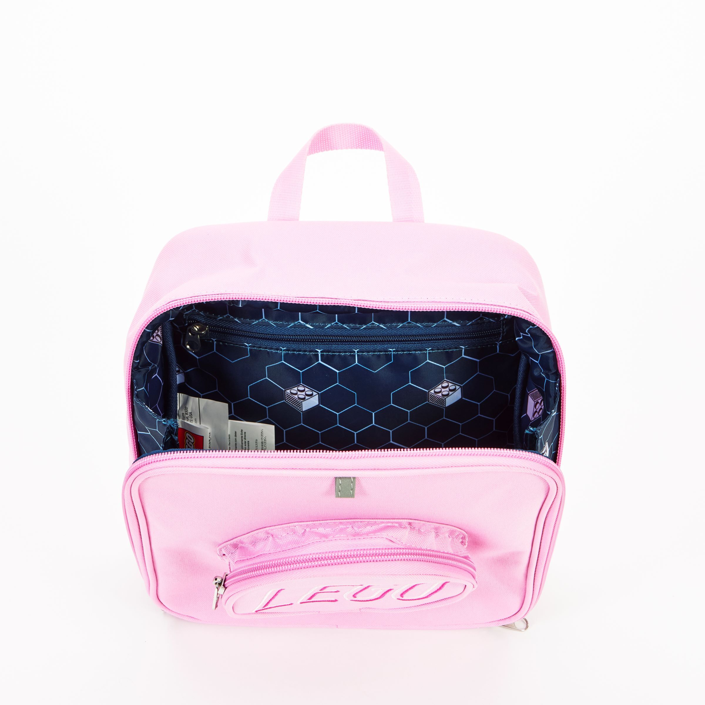 Small Brick Backpack – Light Pink - Image 3