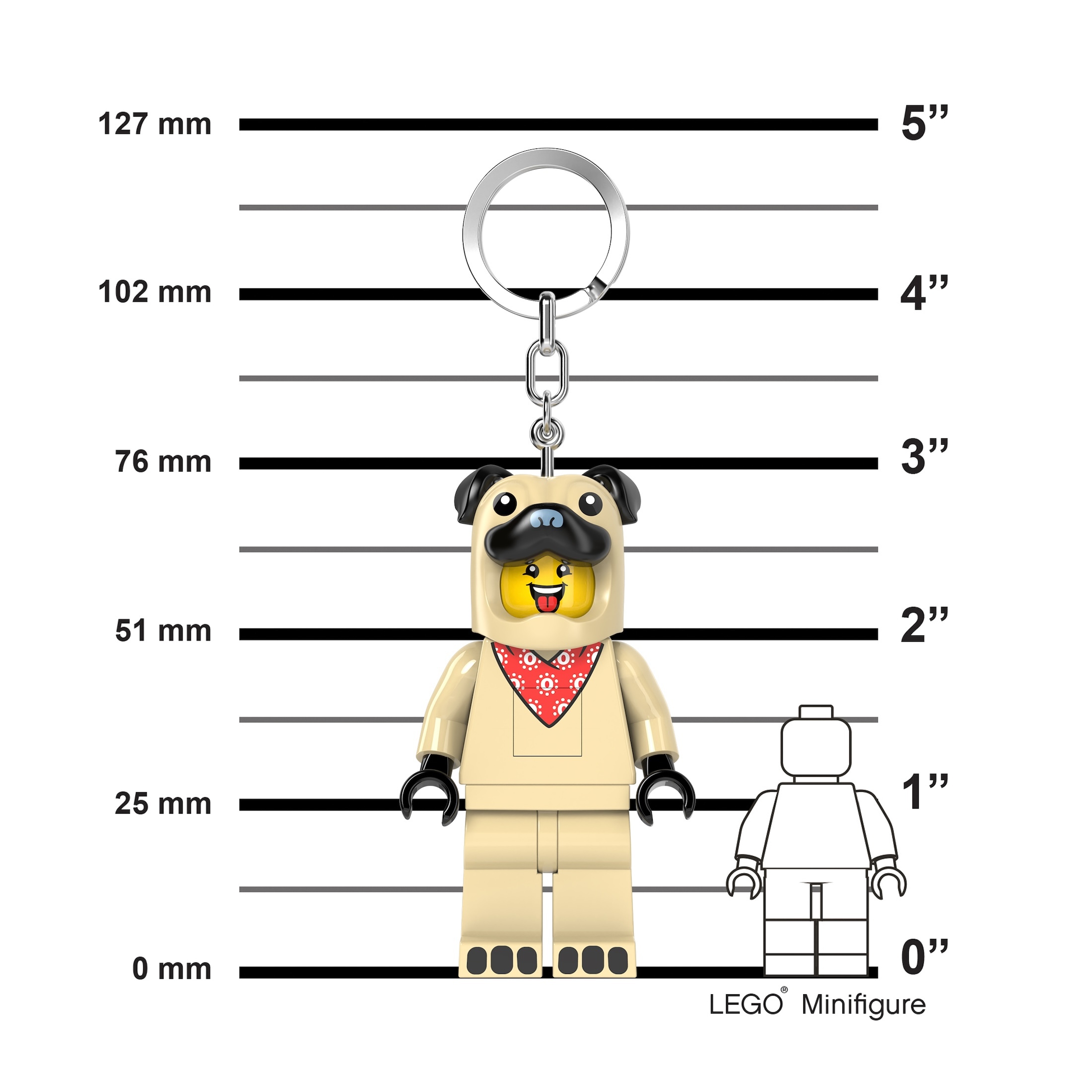 Pug Costume Guy Key Light - Image 3