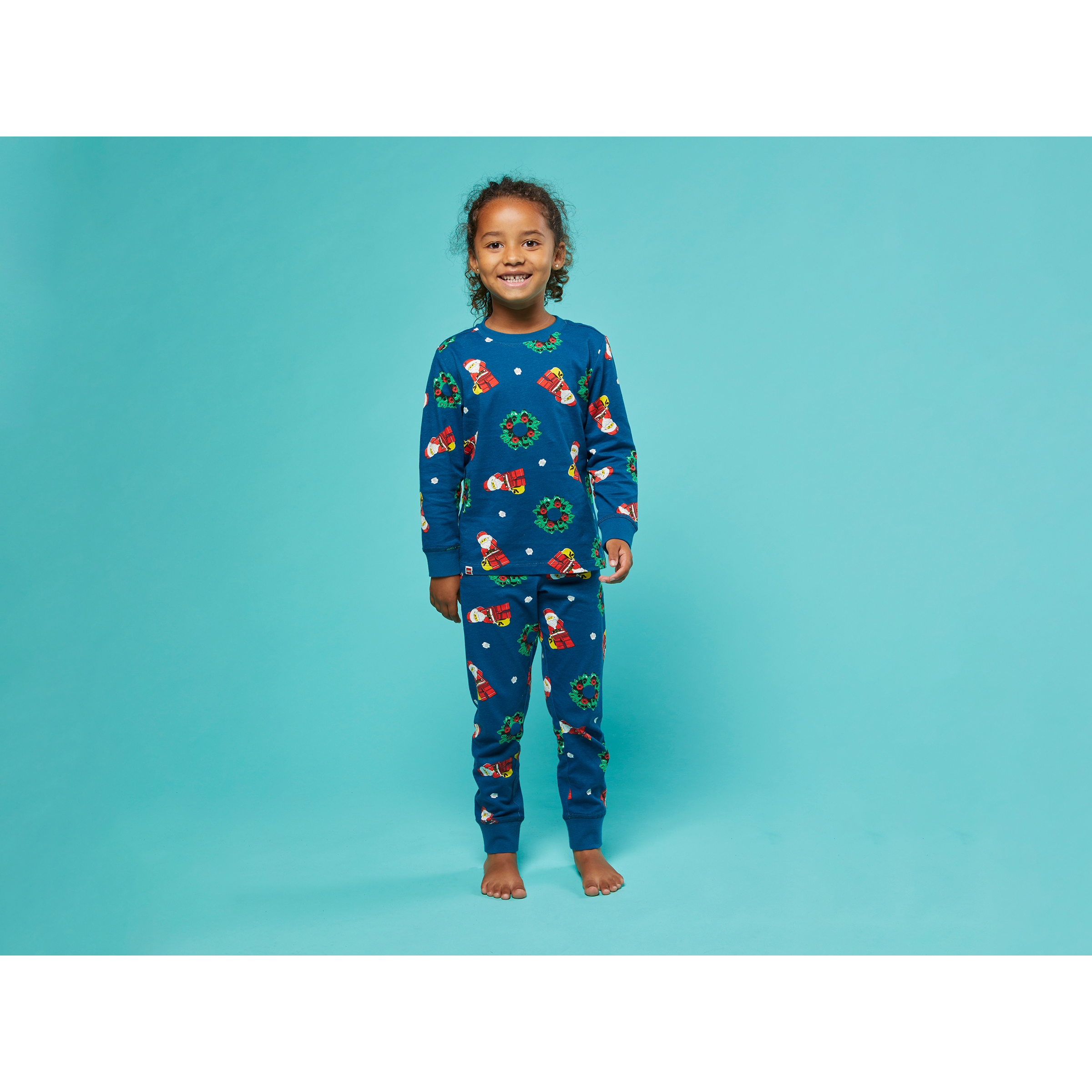 Kids Pajamas – Navy - Image 4