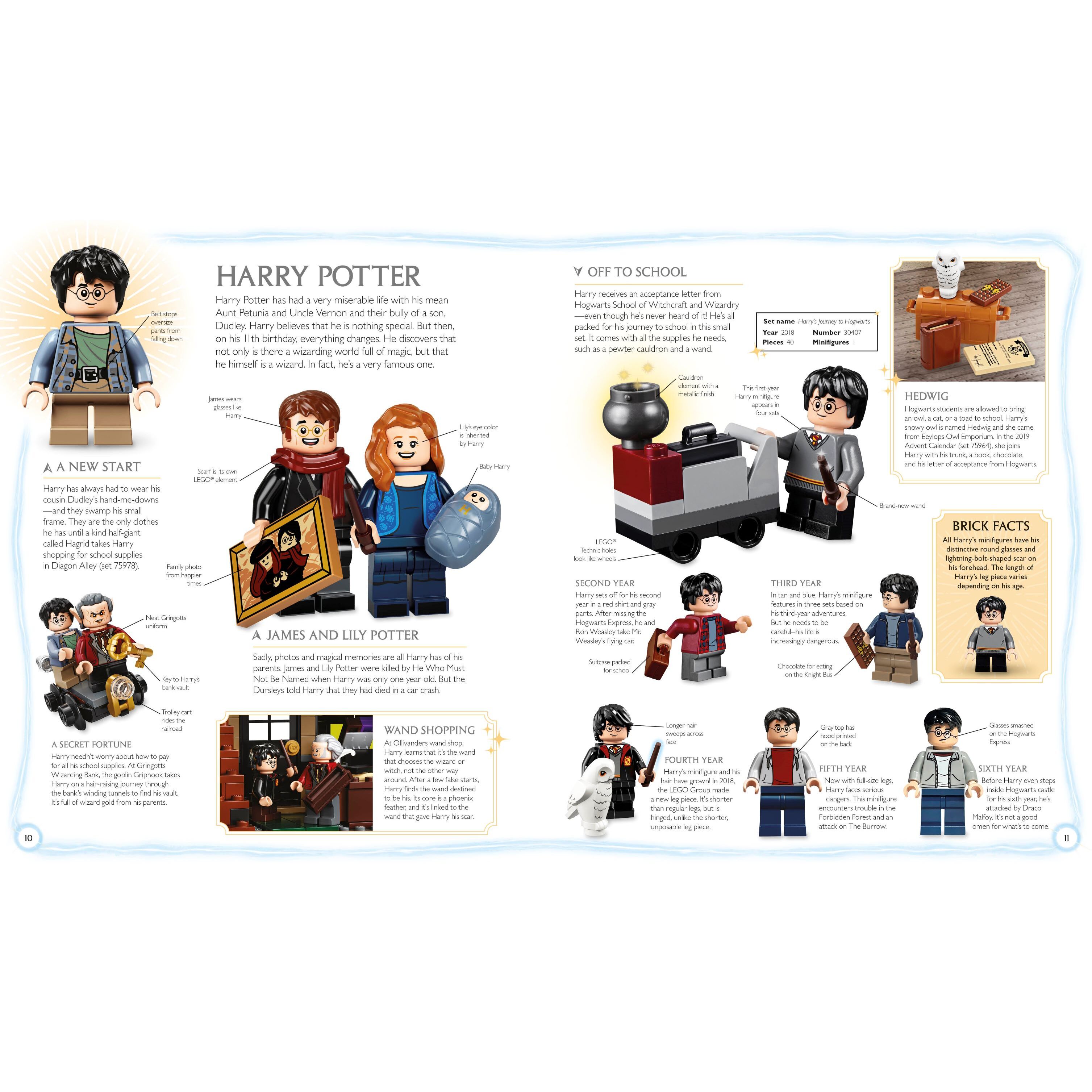 Lego Harry Potter Visual Dictionary Book - Image 2