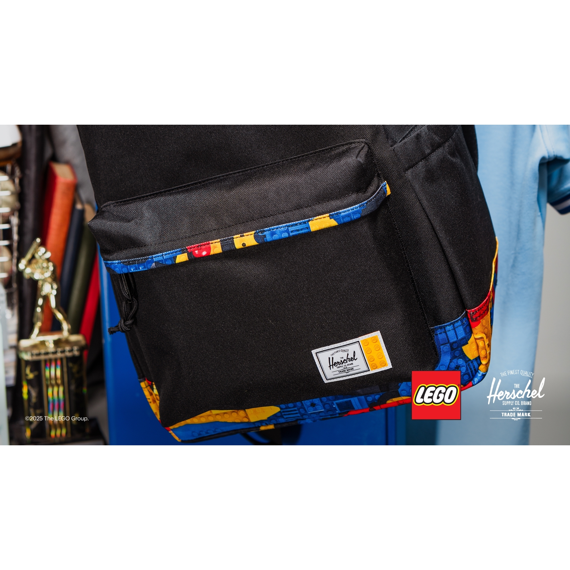 Herschel Heritage Backpack – Abstract Bricks - Image 7