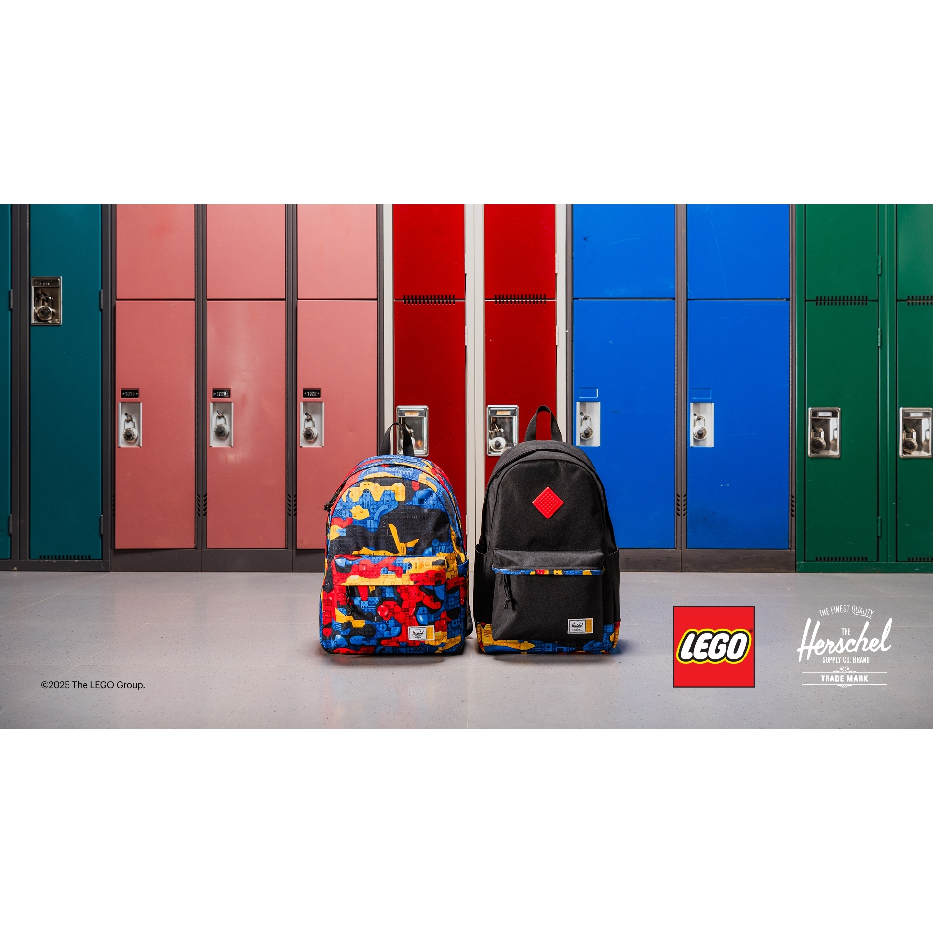 Herschel Heritage Backpack – Abstract Bricks - Image 9