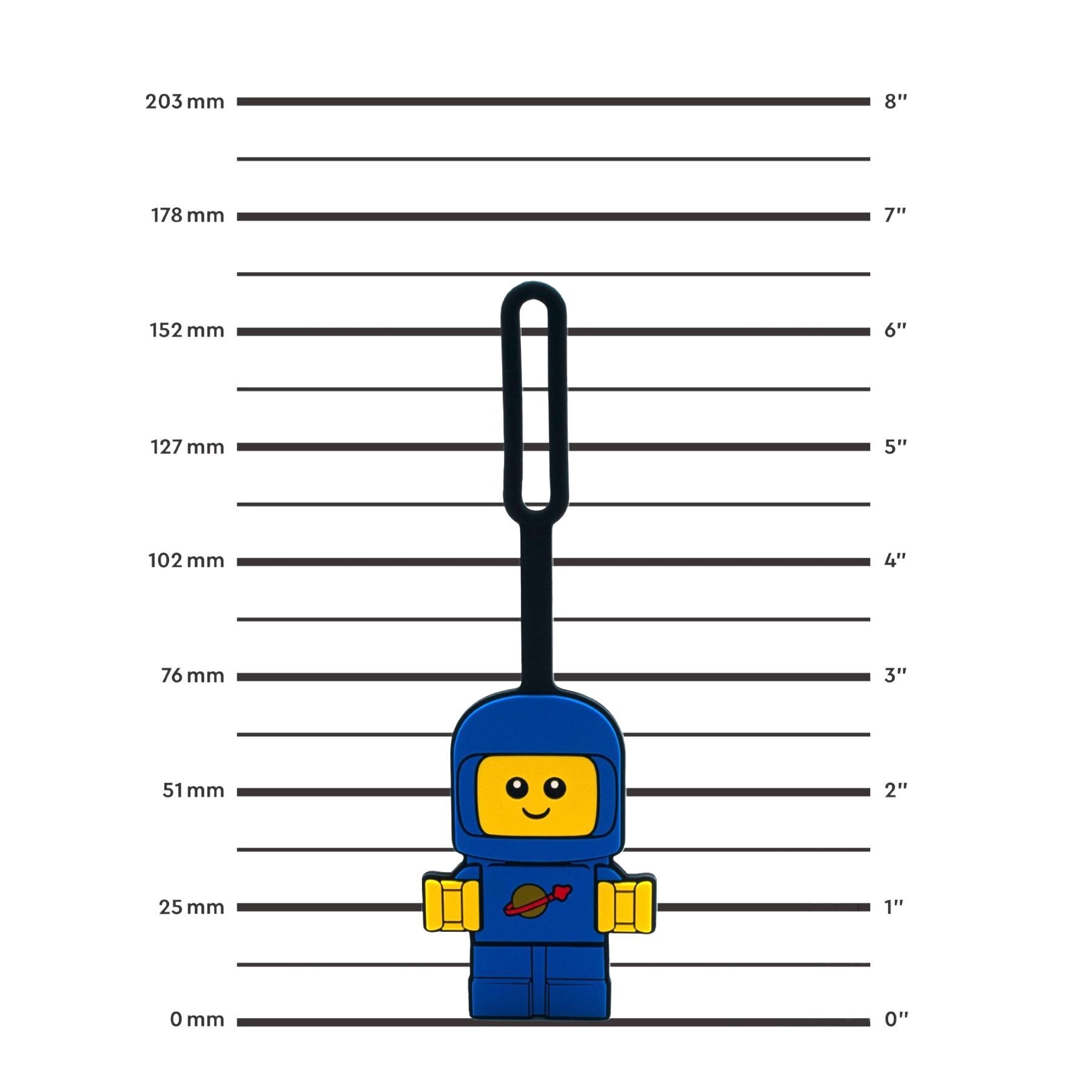 Space Baby Bag Tag – Blue - Image 3
