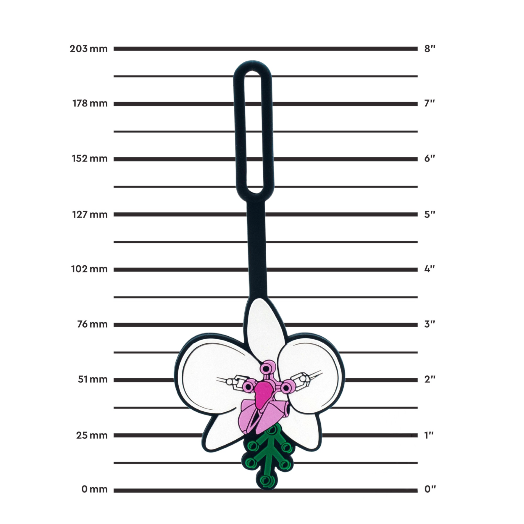 Orchid Bag Tag - Image 3