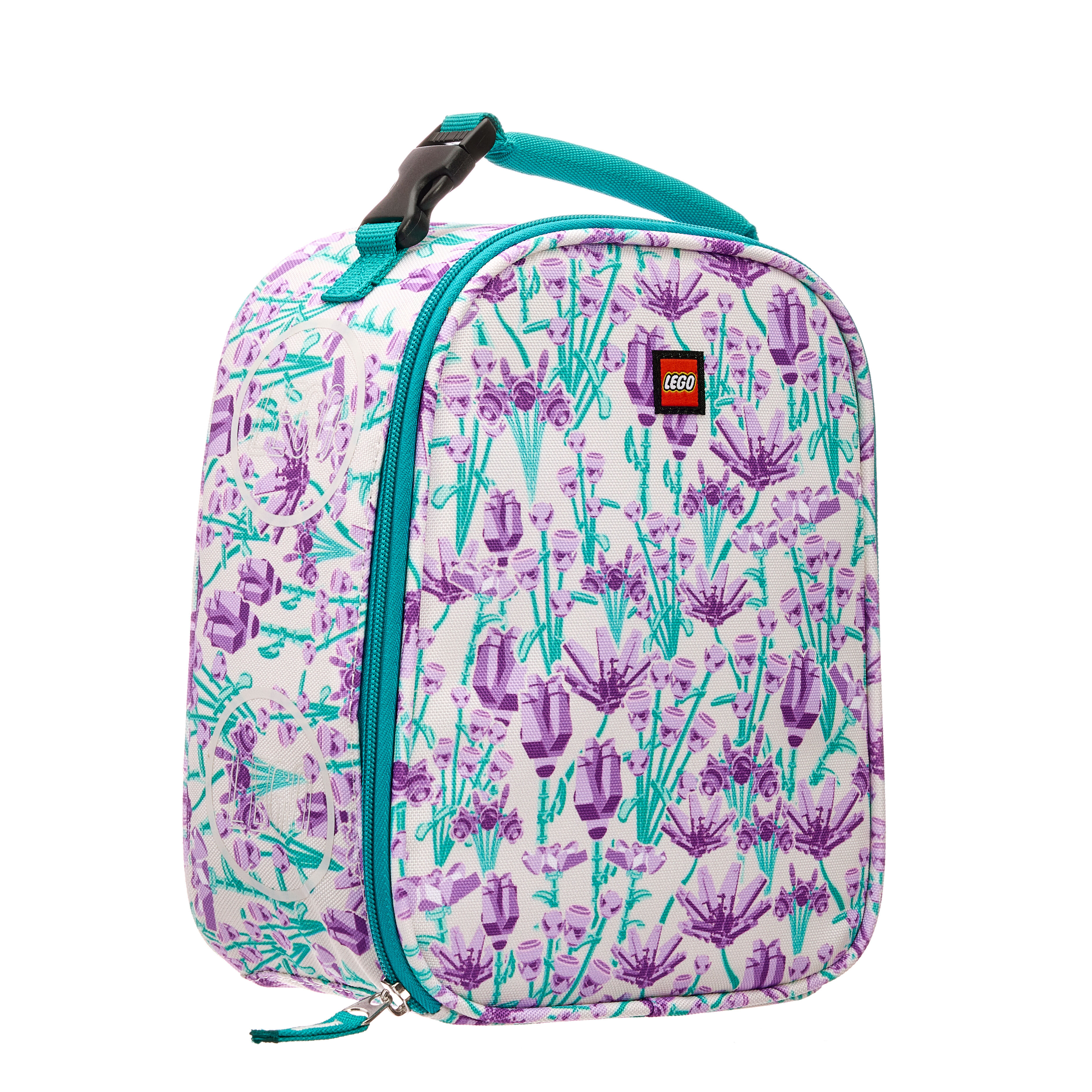 Purple Bouquet Lunch Bag - Image 2
