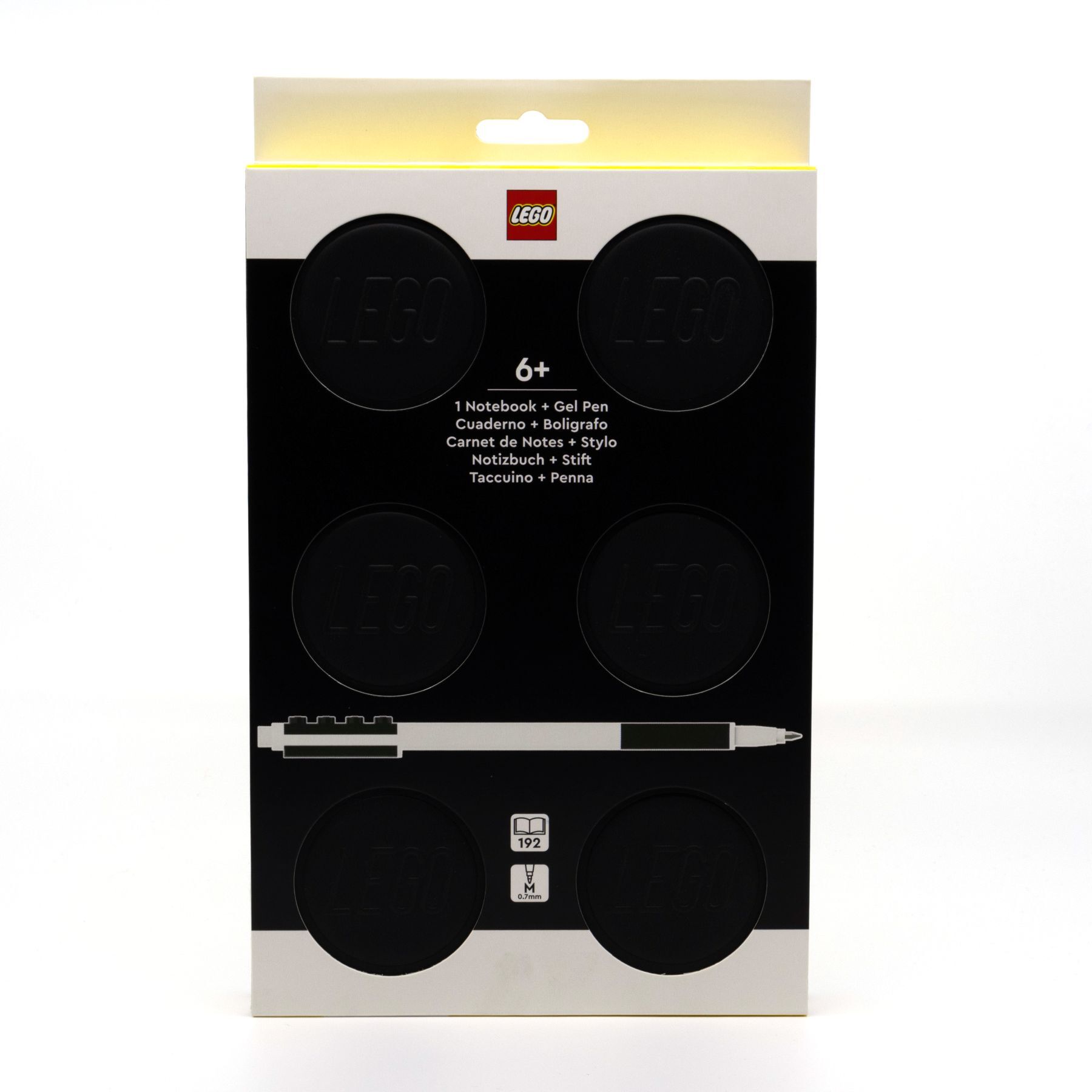 Locking Notebook With Gel Pen – 2X3 Black - Image 2
