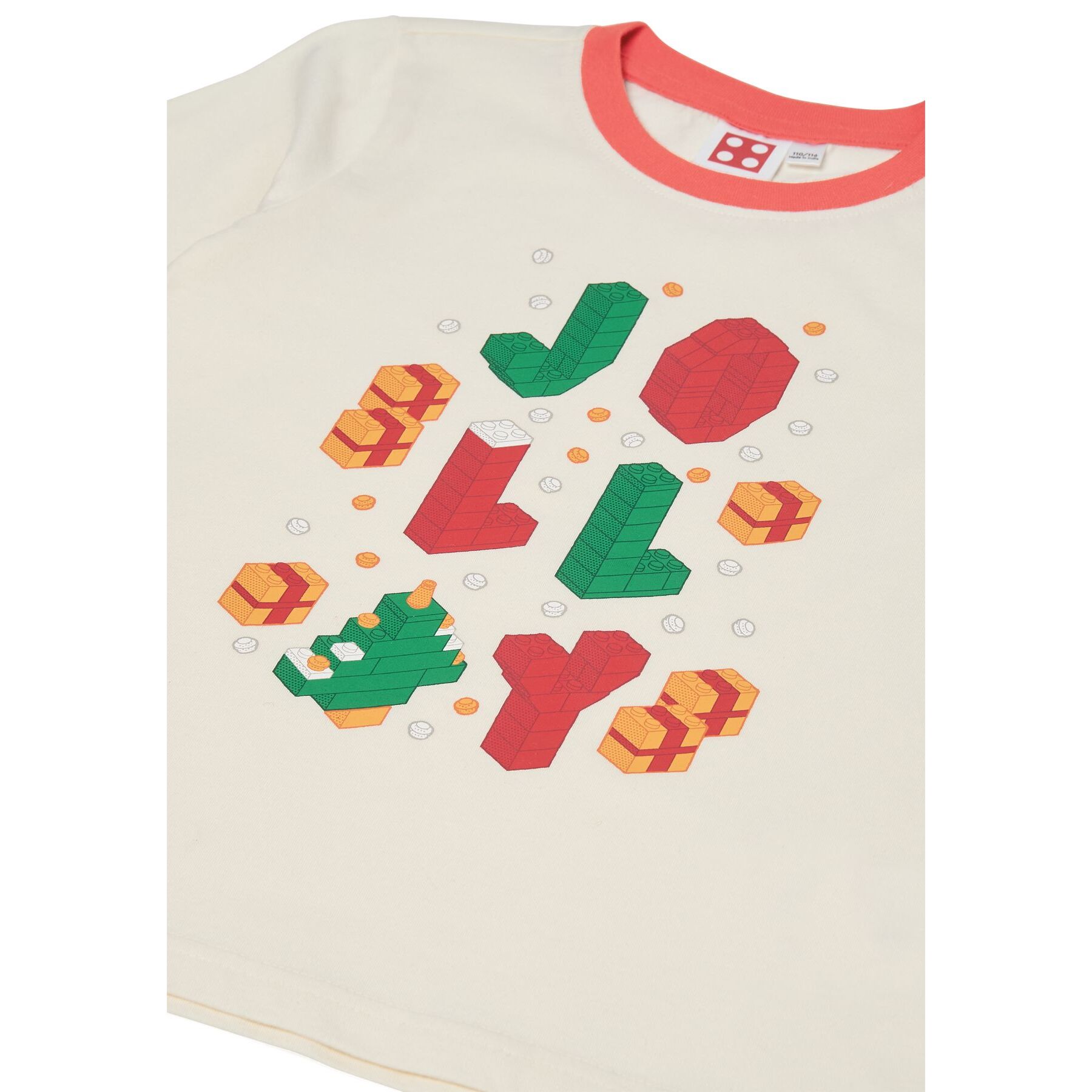 Kids Christmas Pajamas – Off-White - Image 3