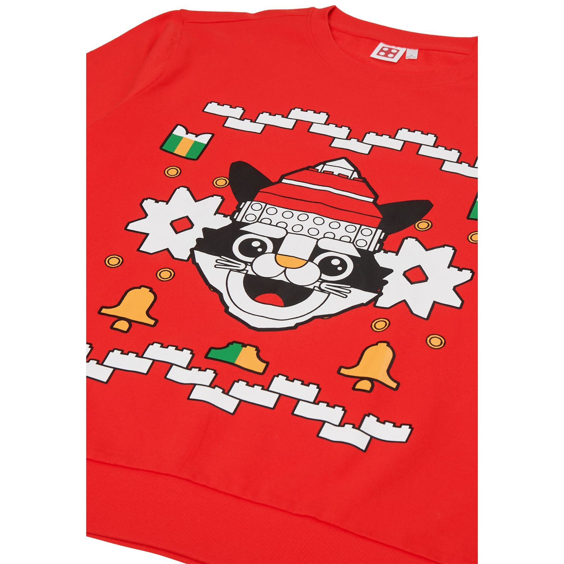 Adults Christmas Sweatshirt - Red - Image 2