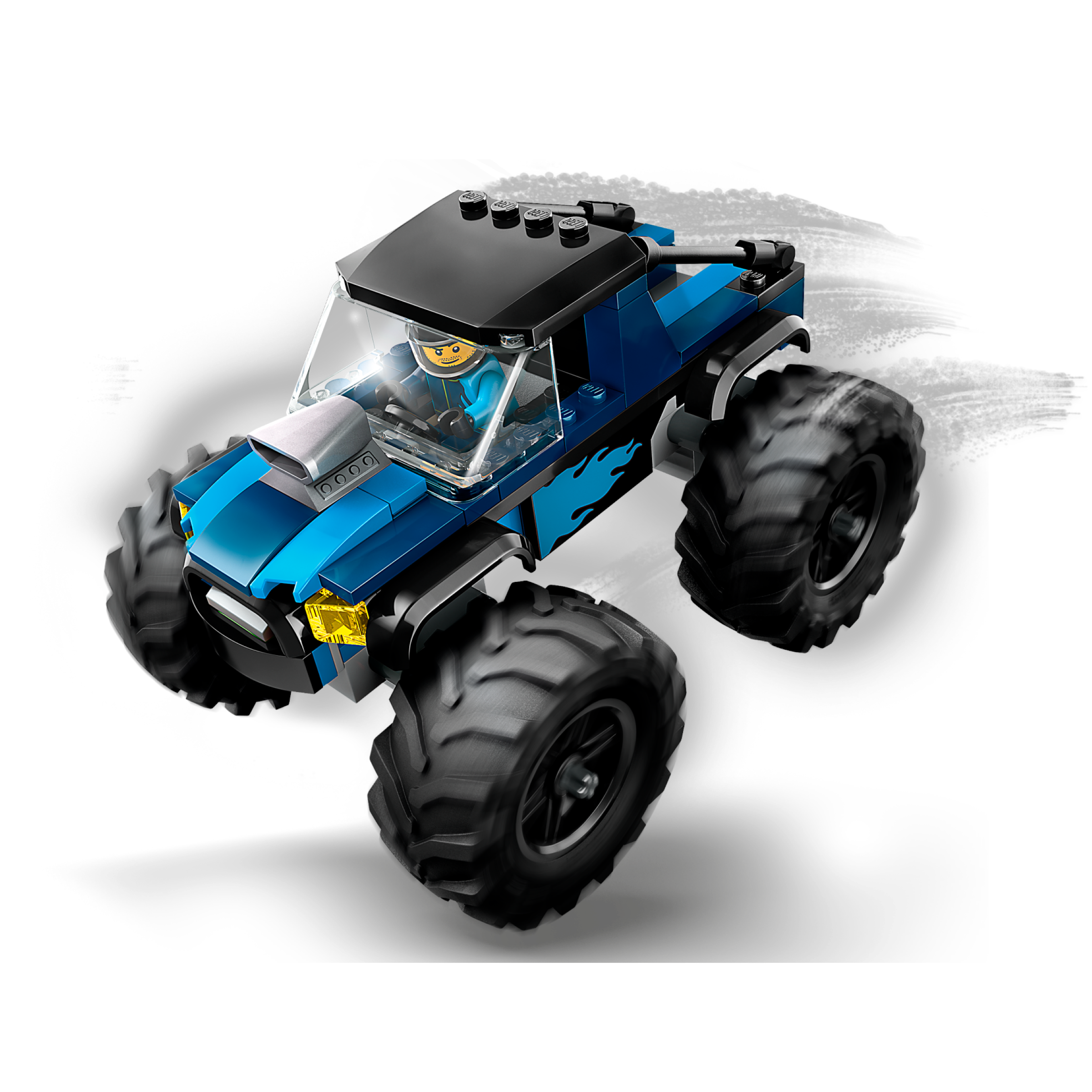Blue Monster Truck - Image 3