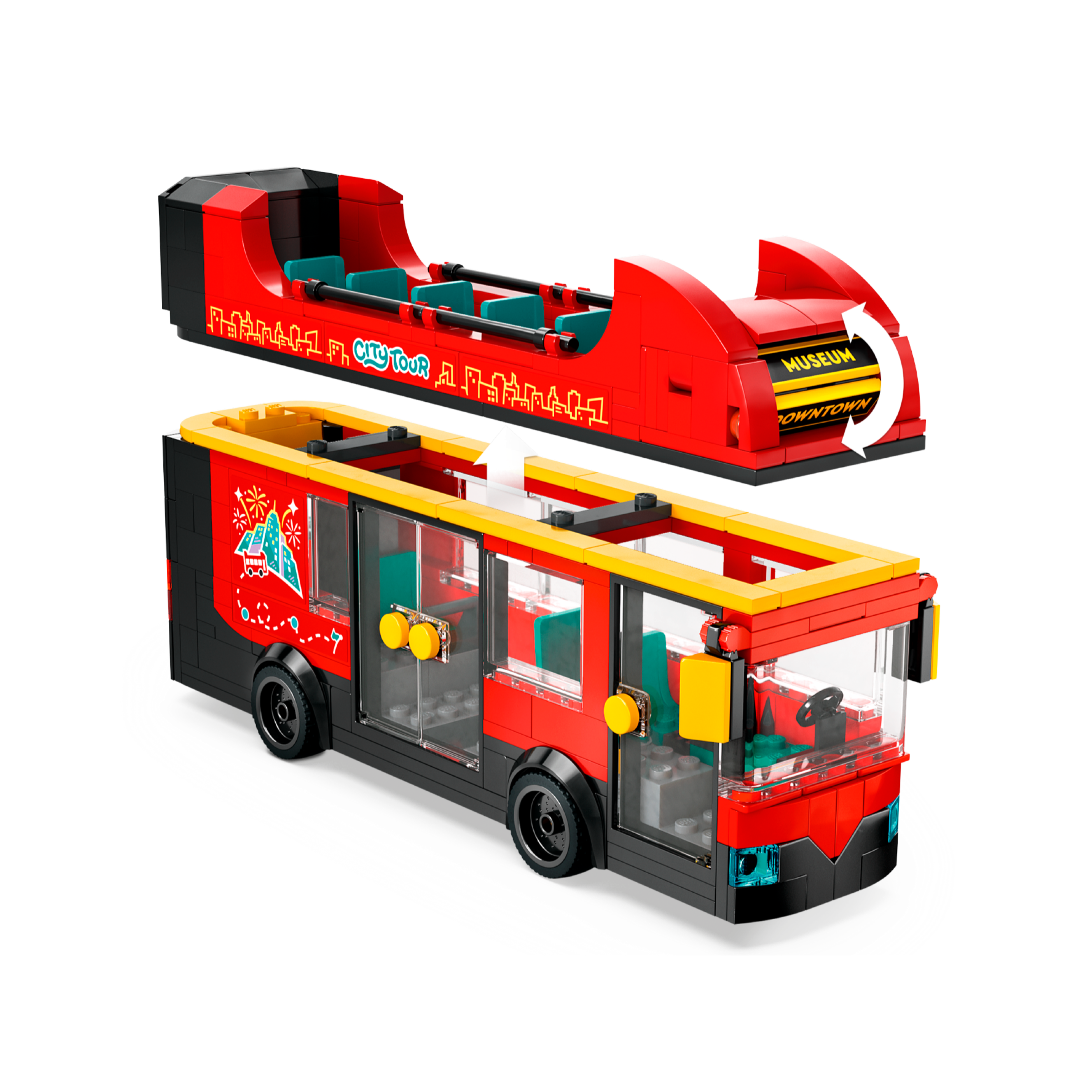 Red Double-Decker Sightseeing Bus - Image 4