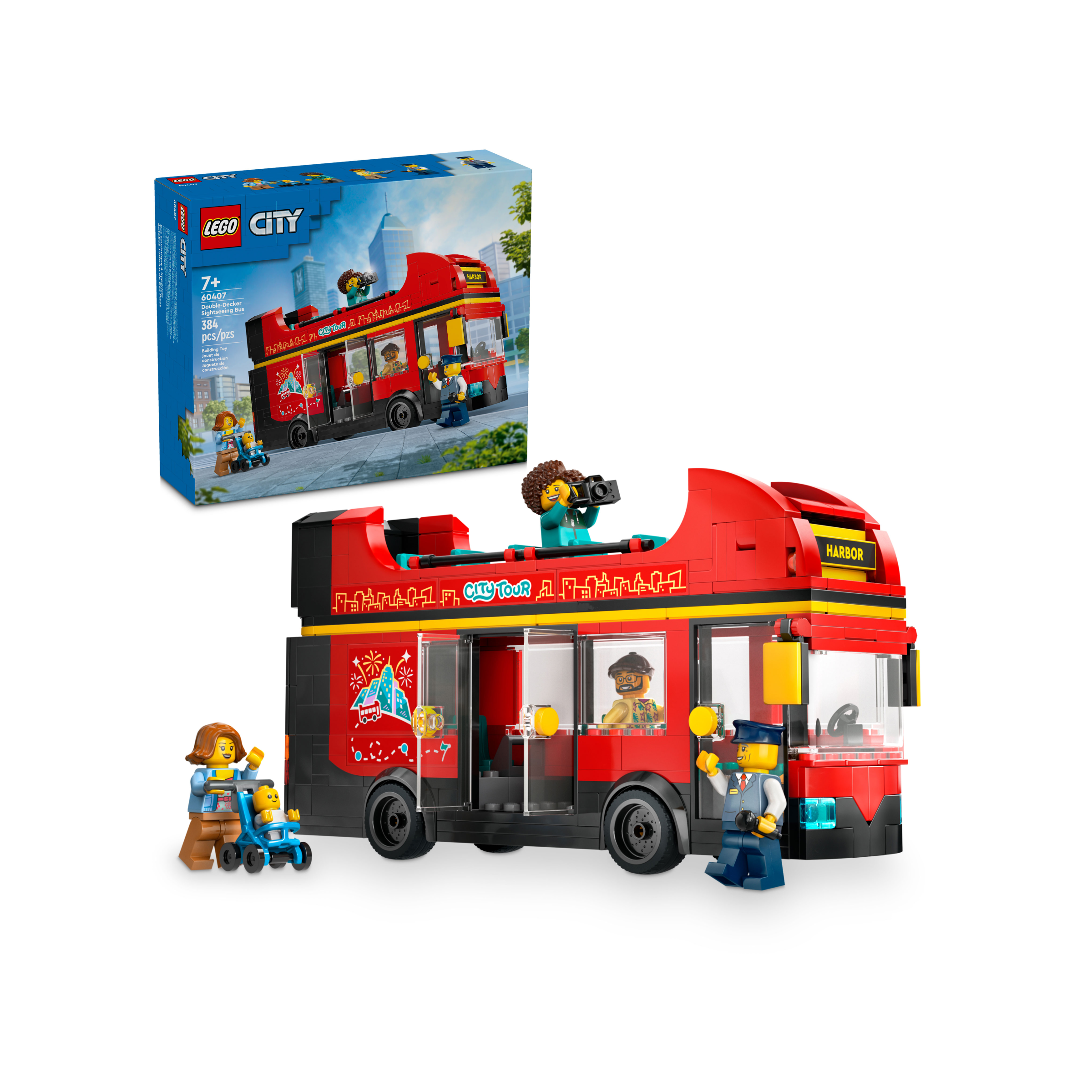 Red Double-Decker Sightseeing Bus - Image 2