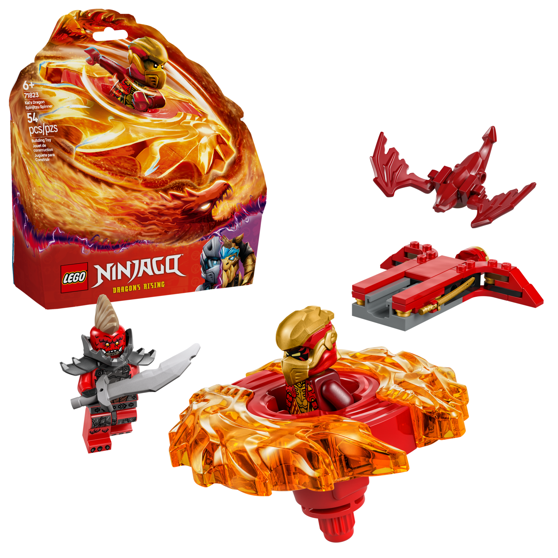 Kai's Dragon Spinjitzu Spinner - Image 2