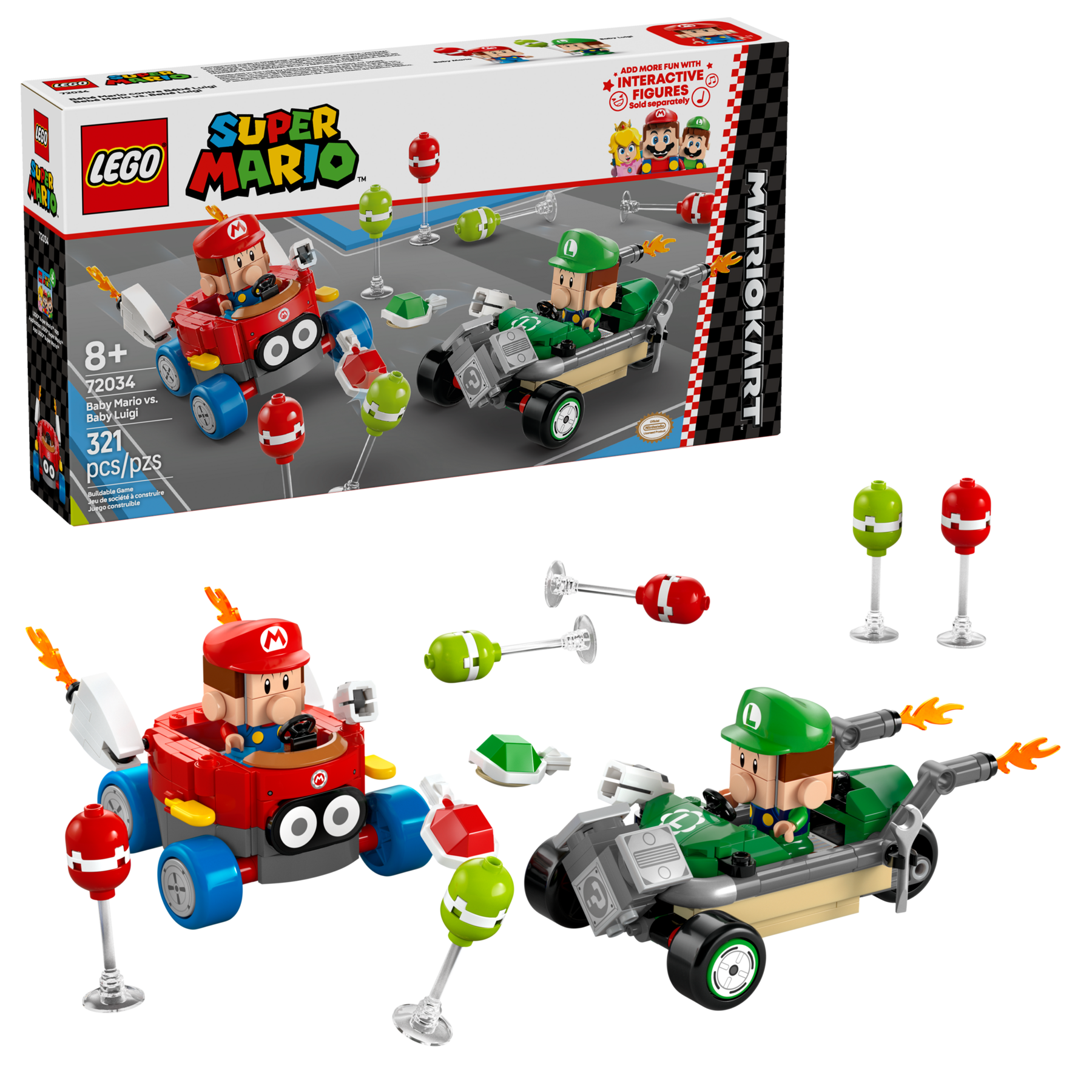 Mario Kart – Baby Mario Vs. Baby Luigi - Image 2