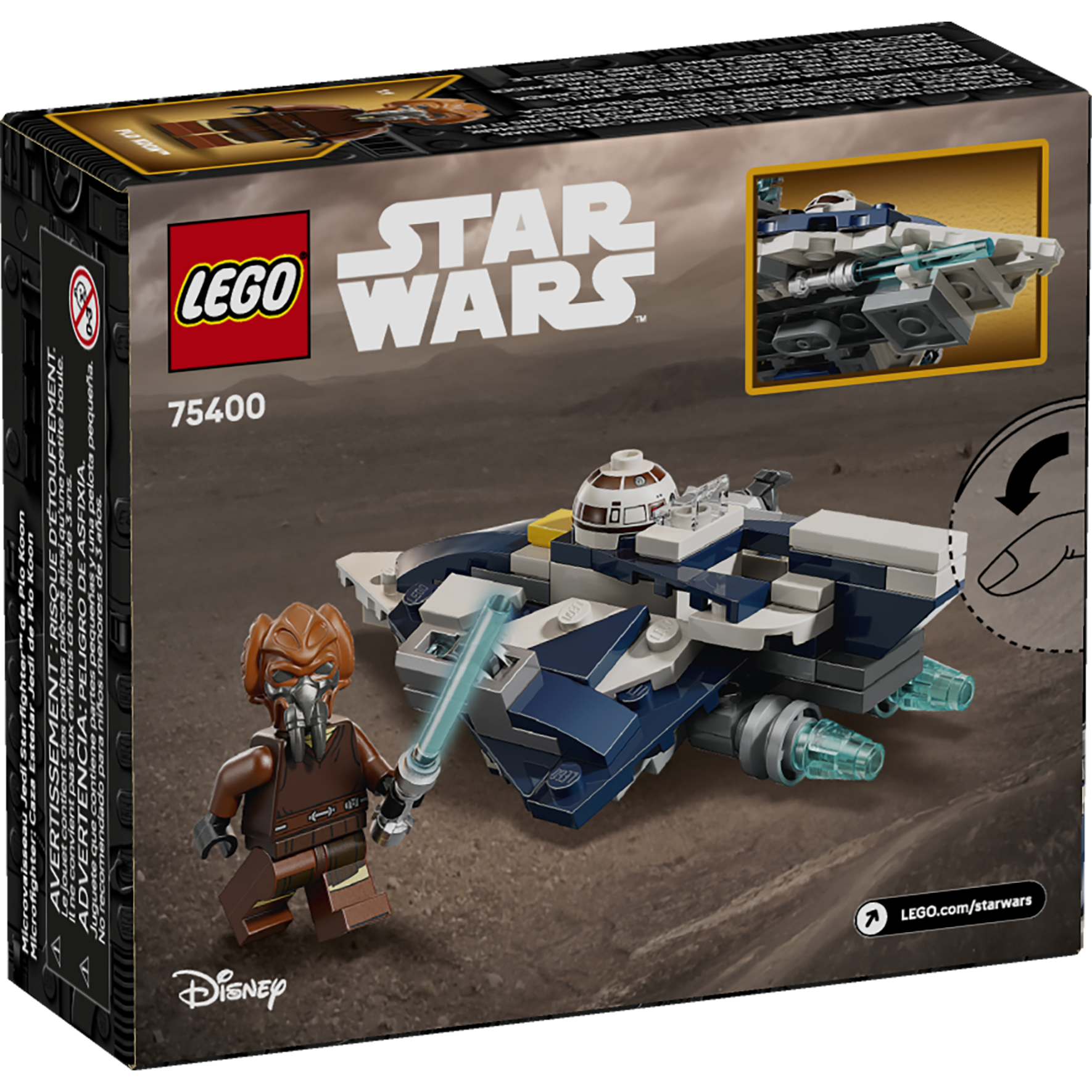 Plo Koon's Jedi Starfighter Microfighter - Image 10