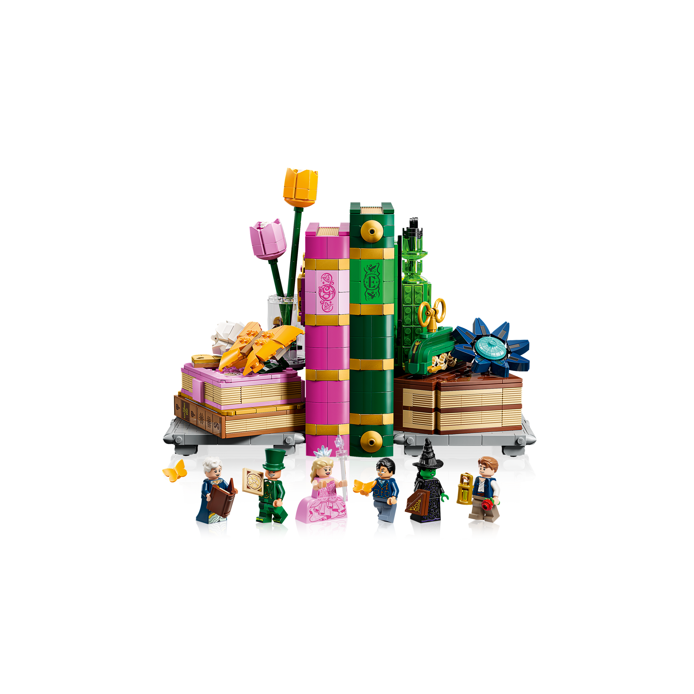 Glinda & Elphaba Bookends - Image 3
