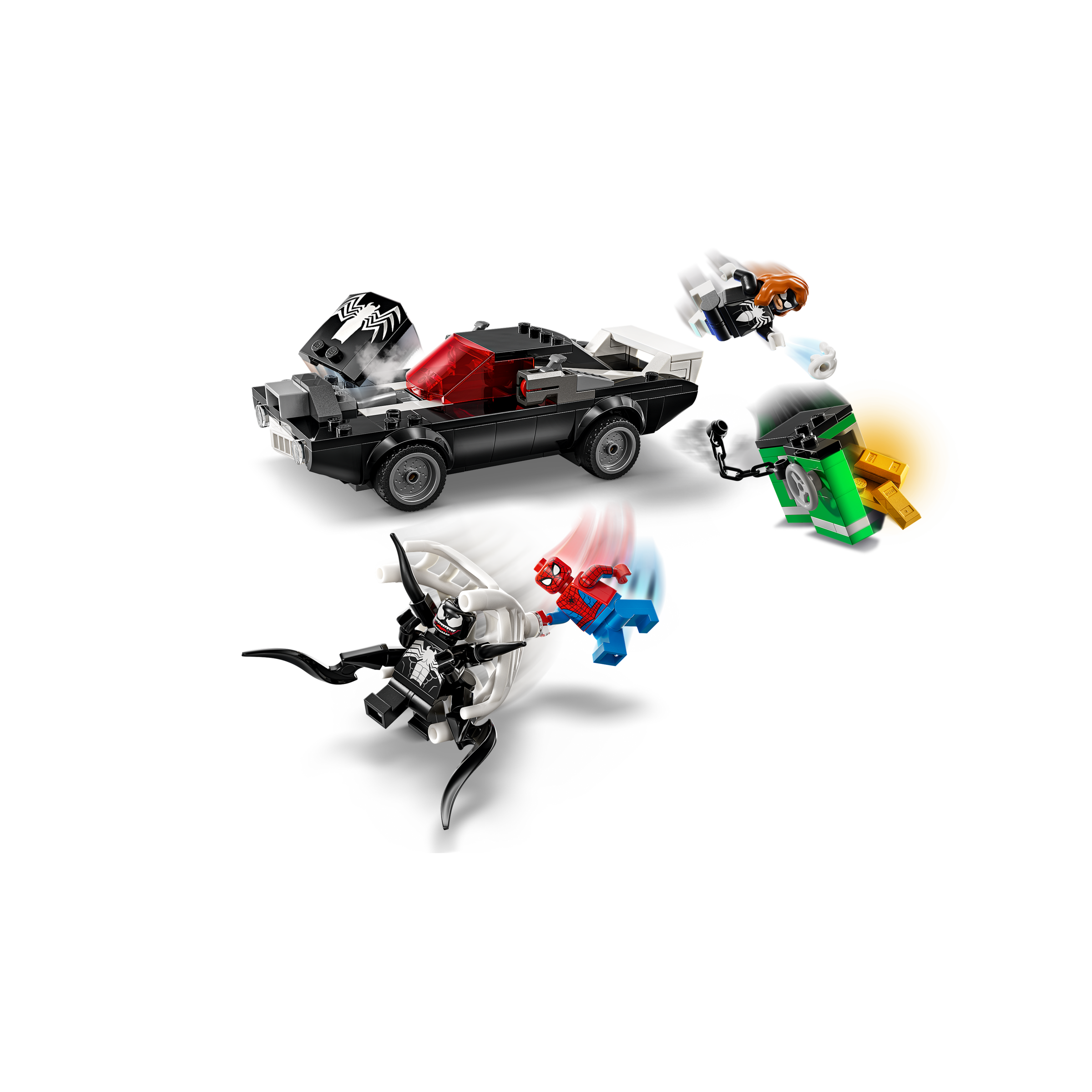 Spider-Man Vs. Venom Muscle Car - Image 4