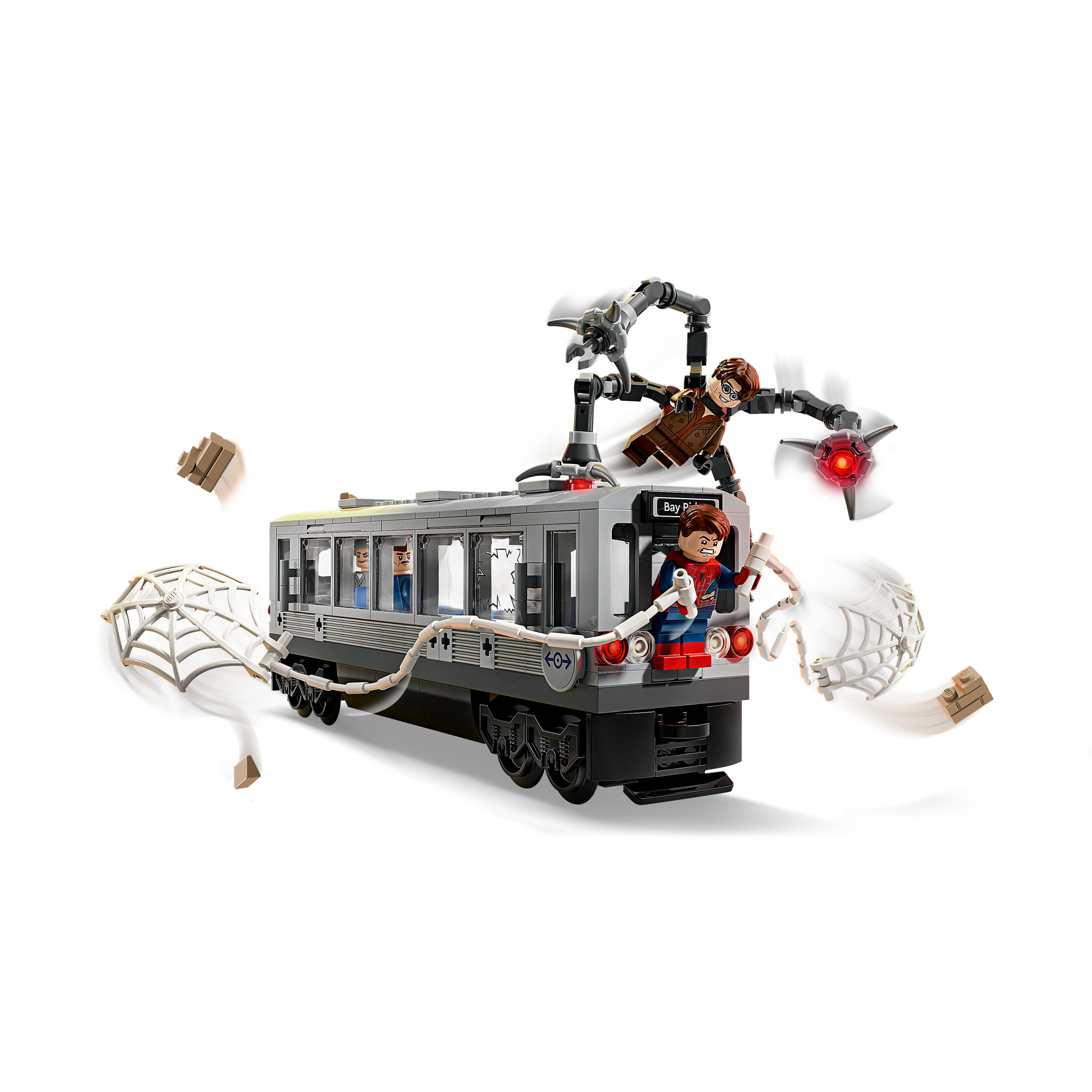 Spider-Man Vs. Doc Ock Subway Train Scene - Image 3