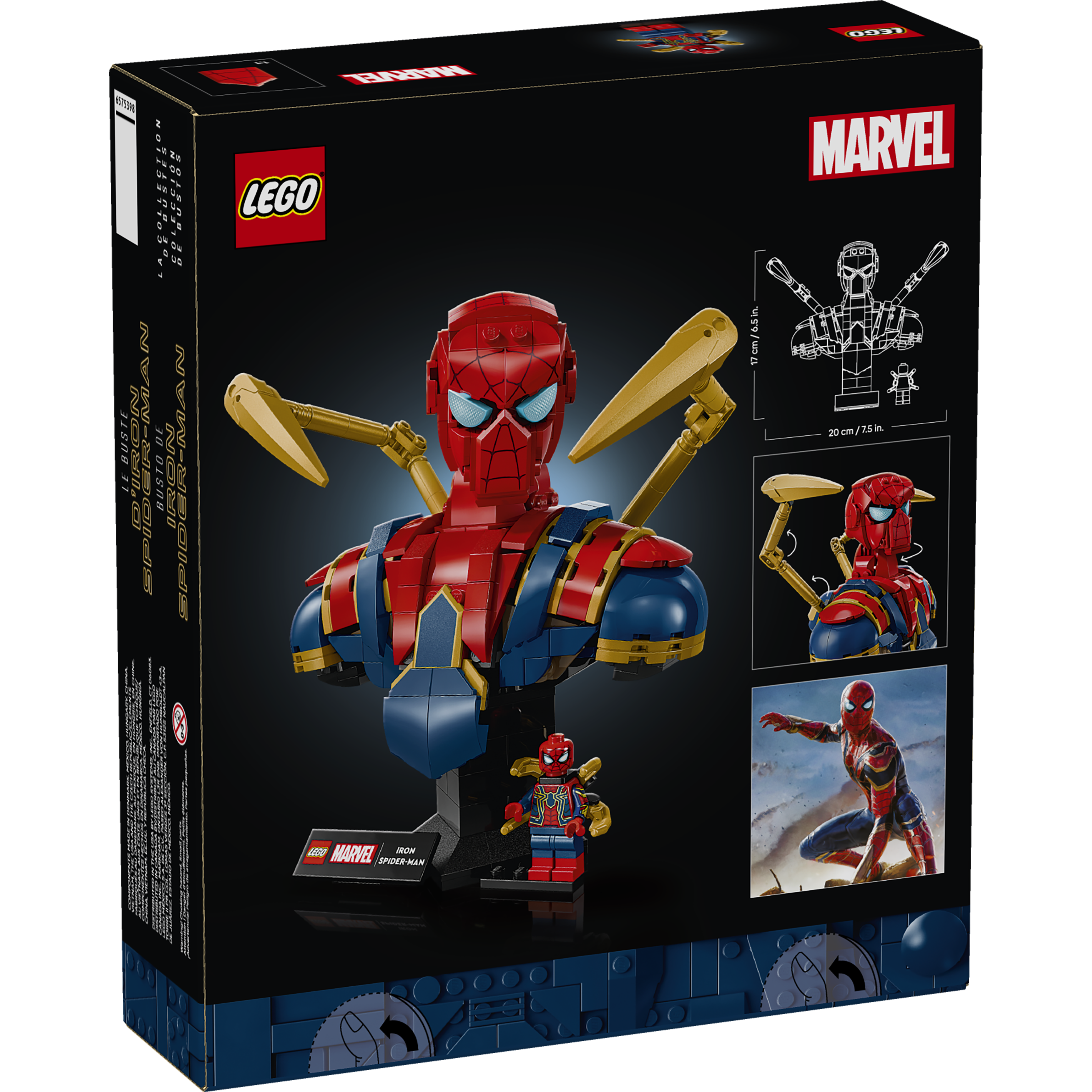Iron Spider-Man Bust - Image 9