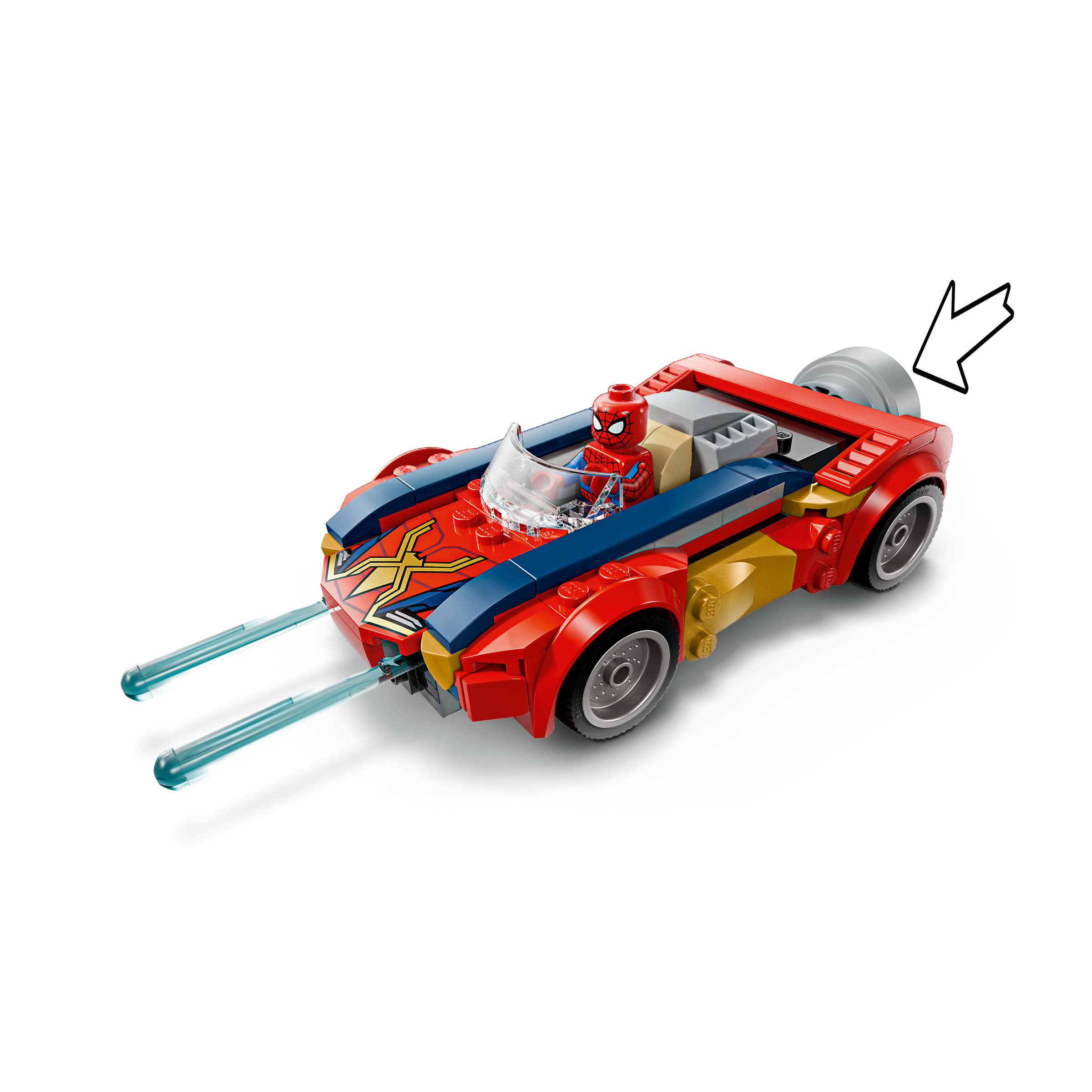 Spider-Man Car Vs. Venomized Wolverine - Image 4