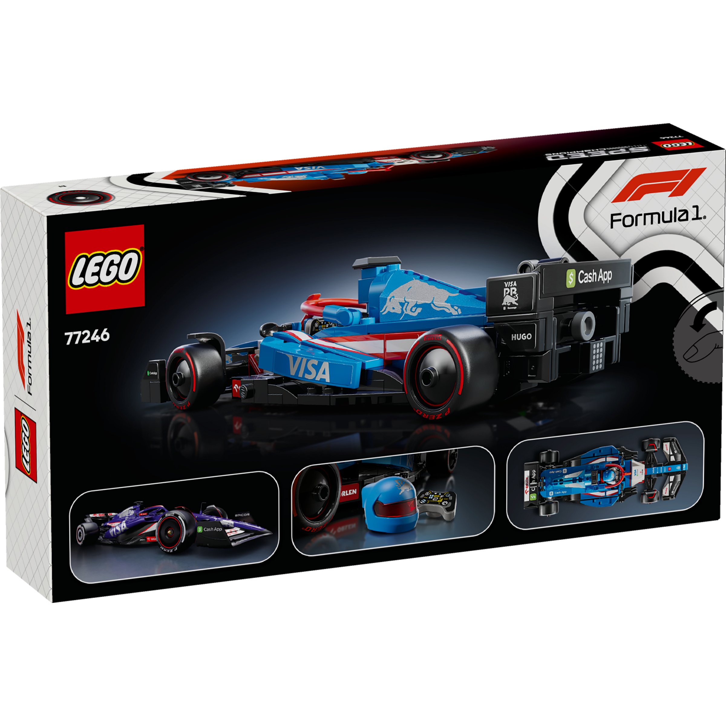 Visa Cash App Rb Vcarb 01 F1 Race Car - Image 11
