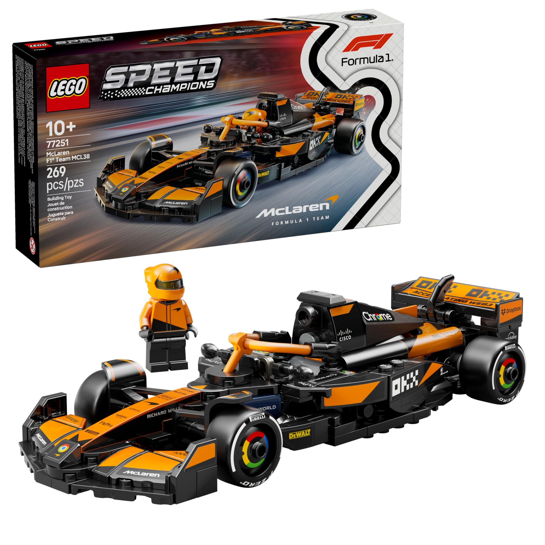 Mclaren F1 Team Mcl38 Race Car - Image 2