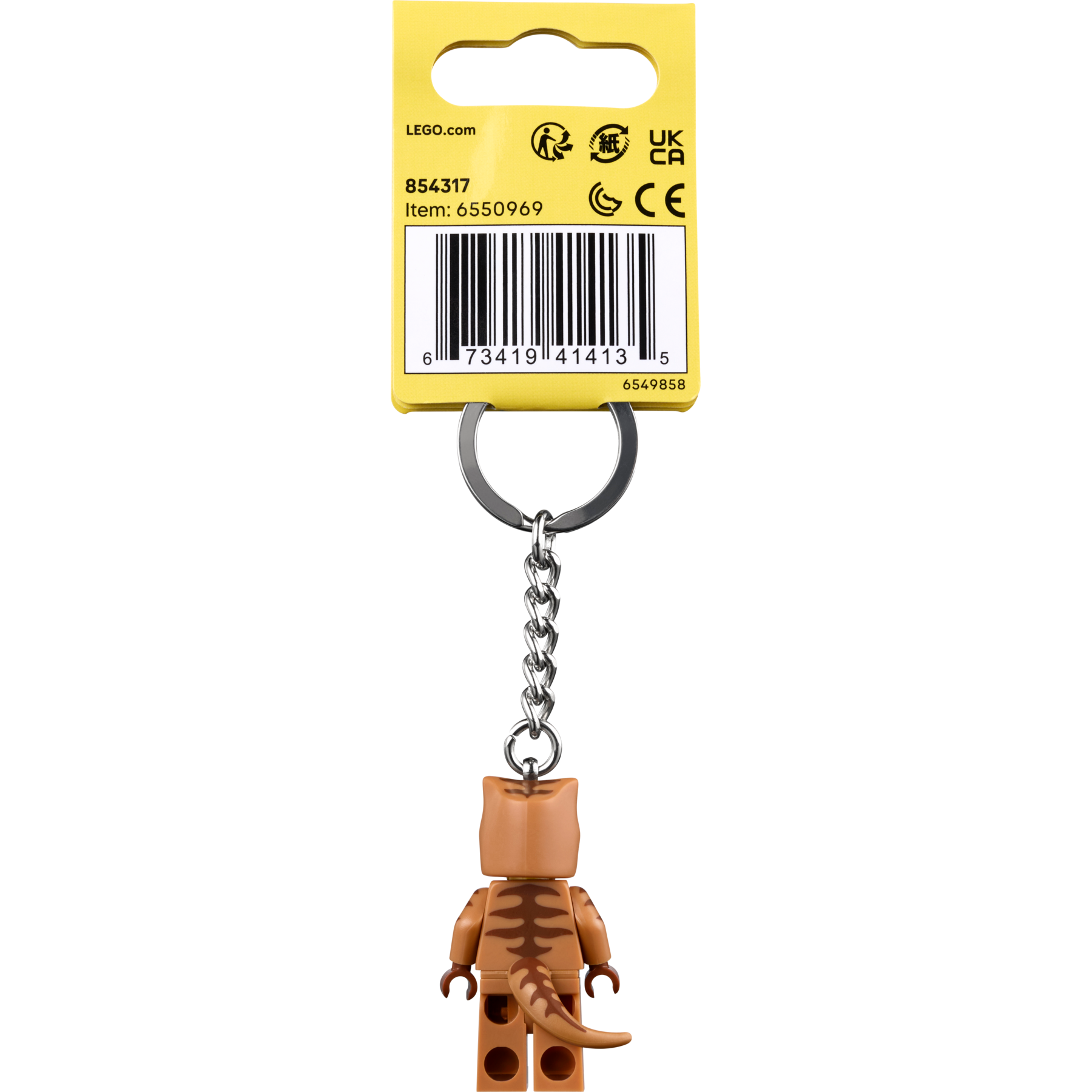 T. Rex Suit Guy Key Chain - Image 3