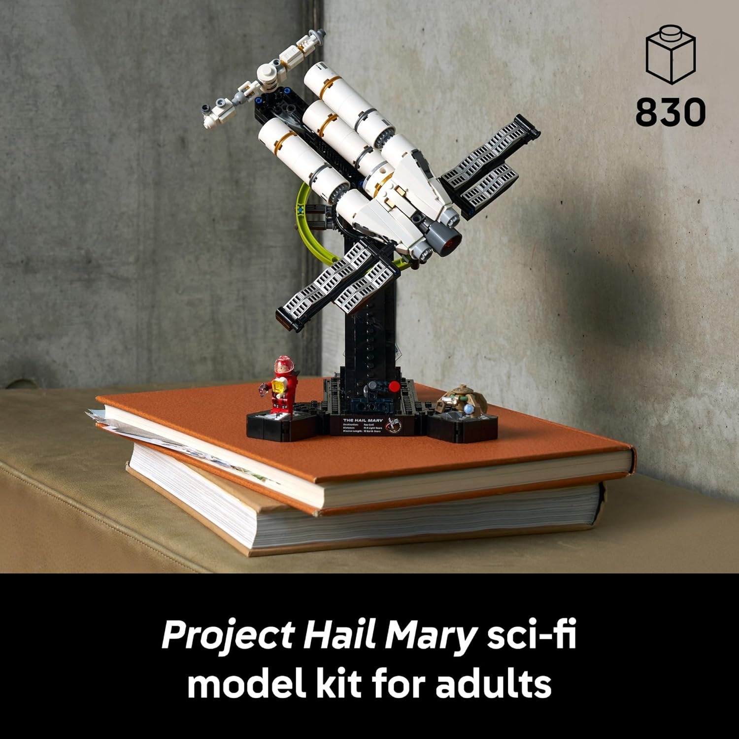 LEGO Icons Project Hail Mary Collectible Building Set for Adults - Room or Office Decor for Men & Women - Gifts for Father's Day - Image 2